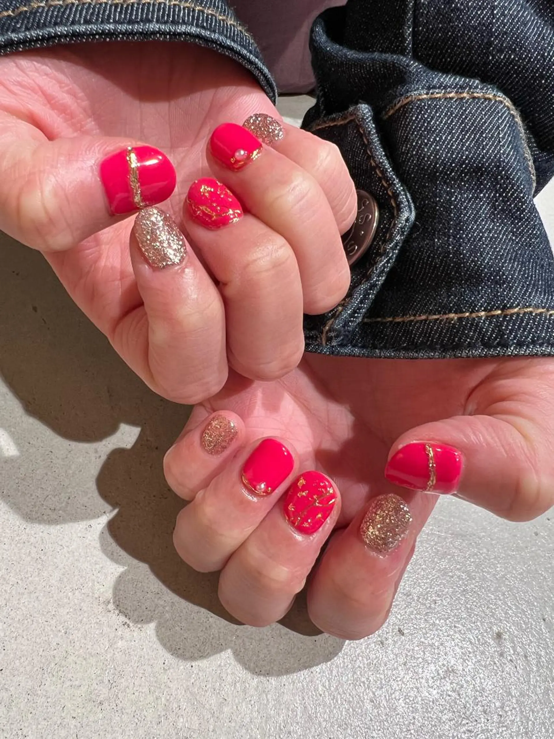 ネイル ハンドネイル zir  nail 🕊️💗RIOのネイルデザイン