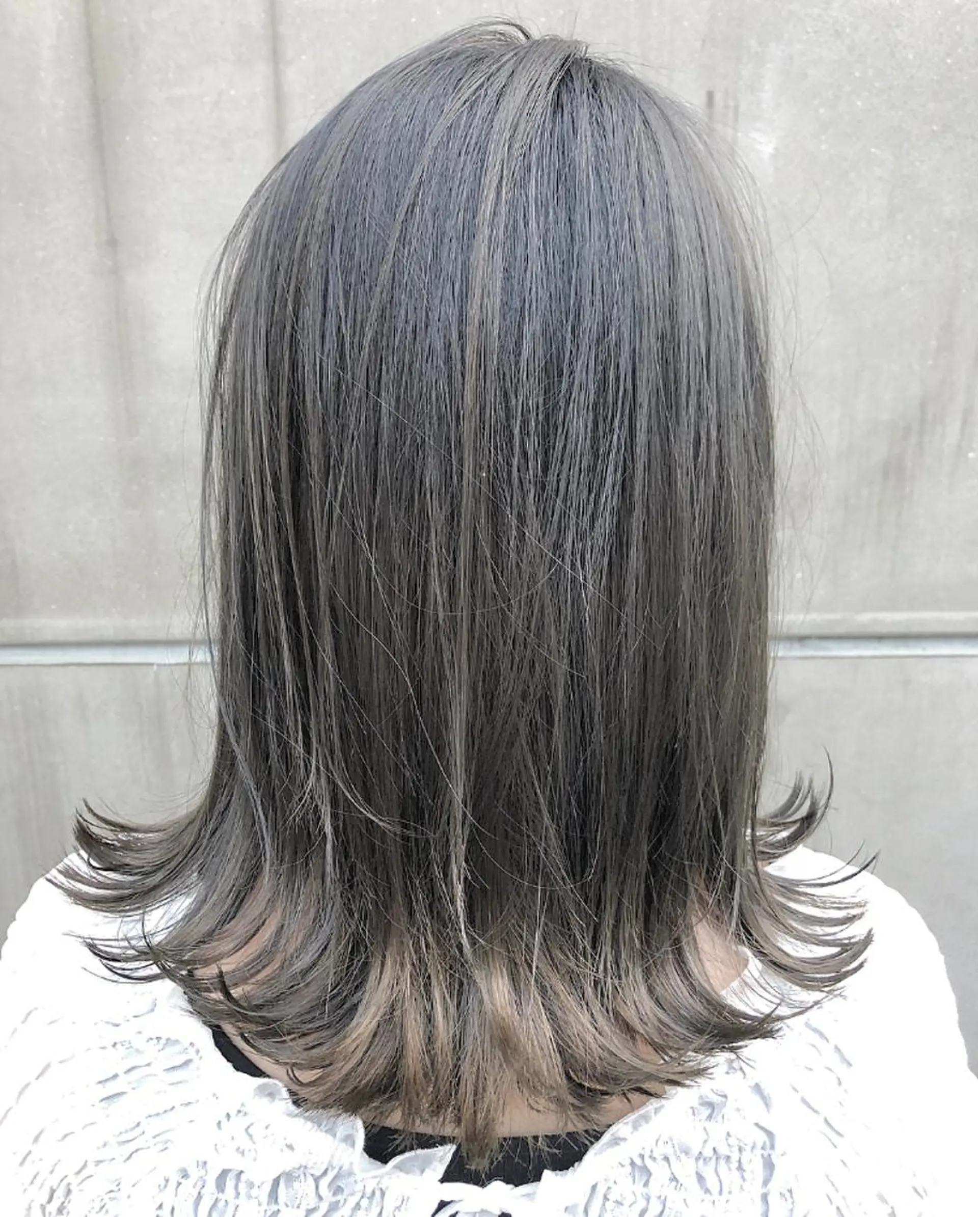 ミディアム カラー 北間 寛哉のヘアスタイル