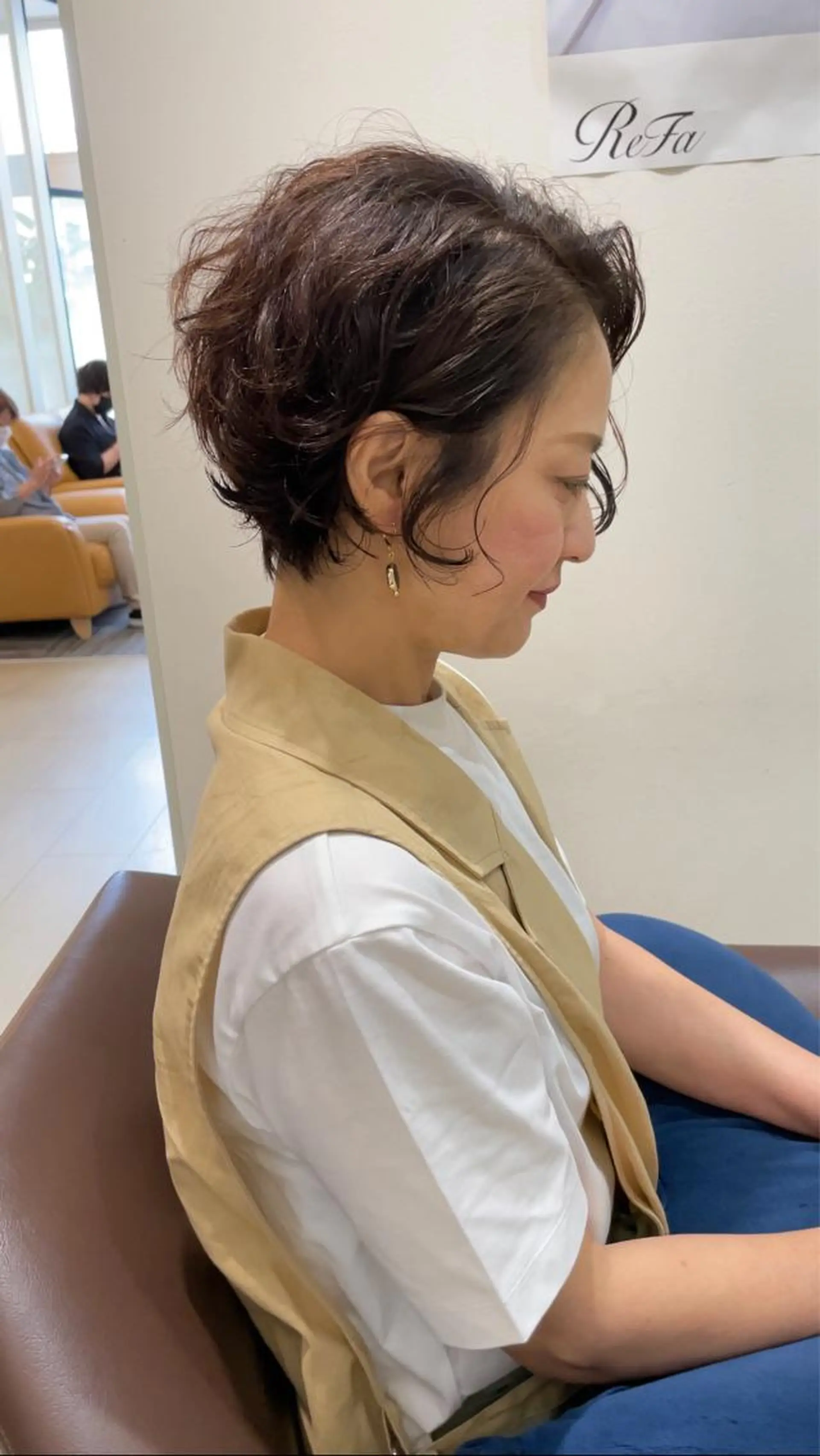 ショート 韓国レイヤー🇰🇷 ReLien西大寺店のヘアスタイル