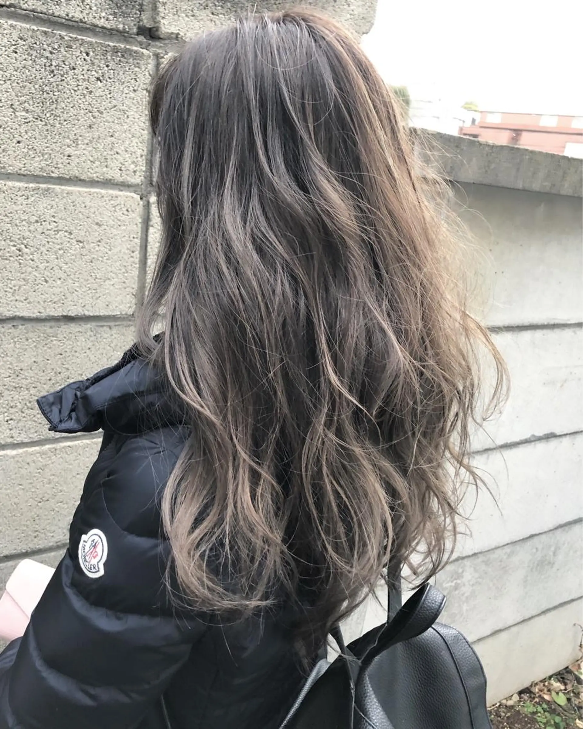 ロング カラー ハイライトカラー ハイライト カット ヘアカラー 龍 正也のヘアスタイル