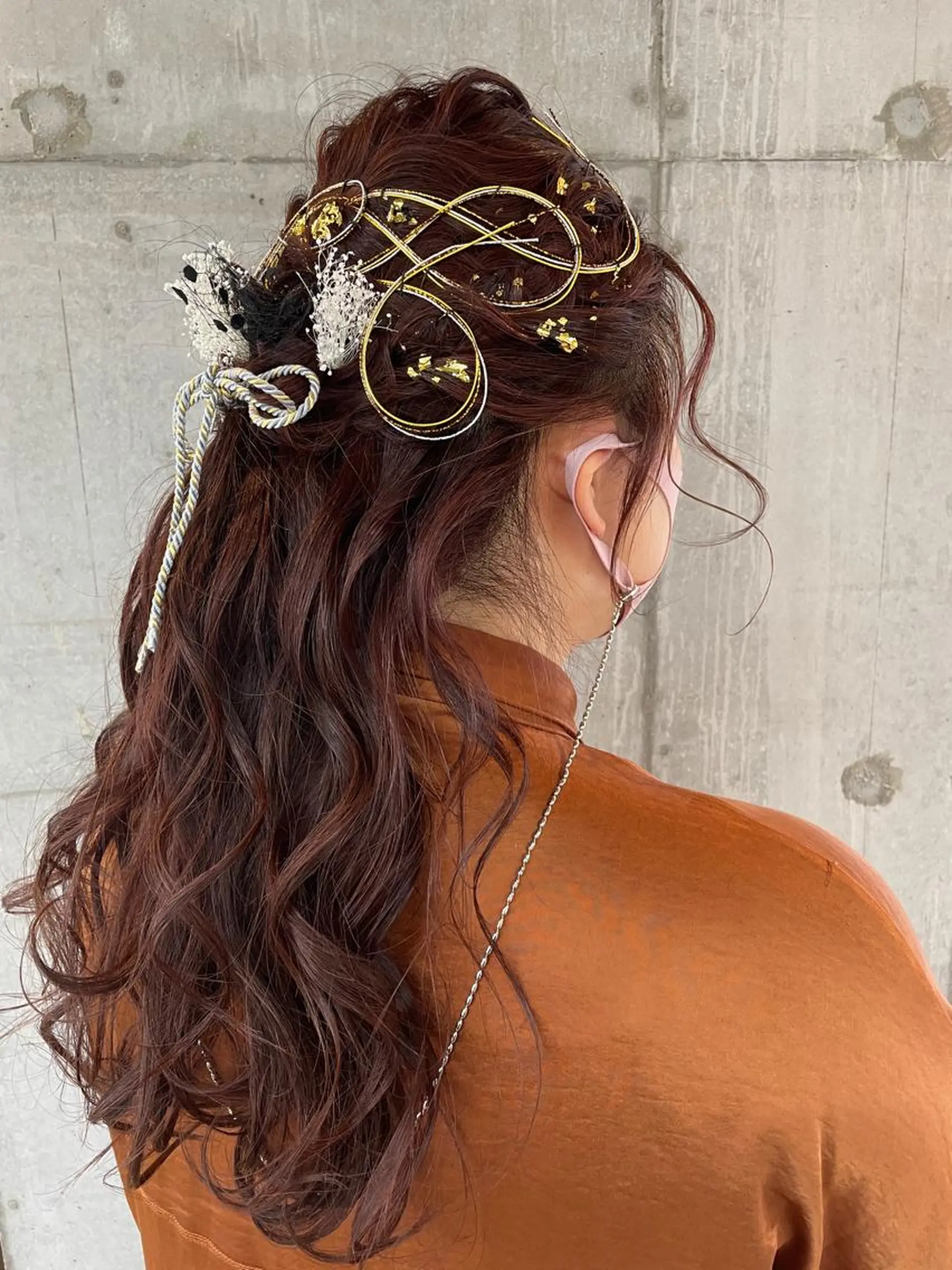 ロング ヘアアレンジ 女性に人気♪ はやしほのかのヘアスタイル