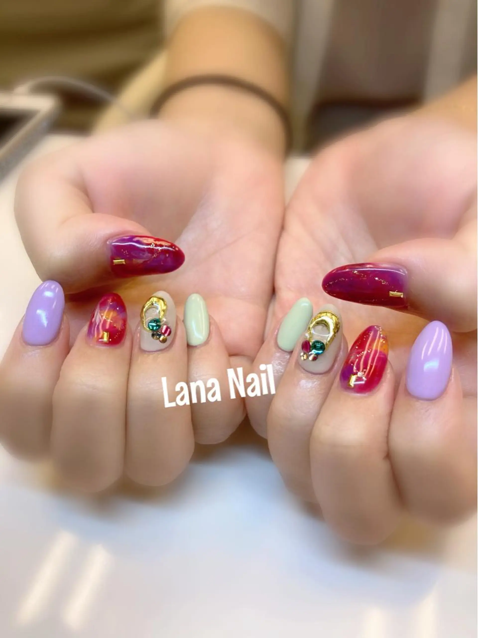 ネイル ジェルネイル Lana Nailのネイルデザイン