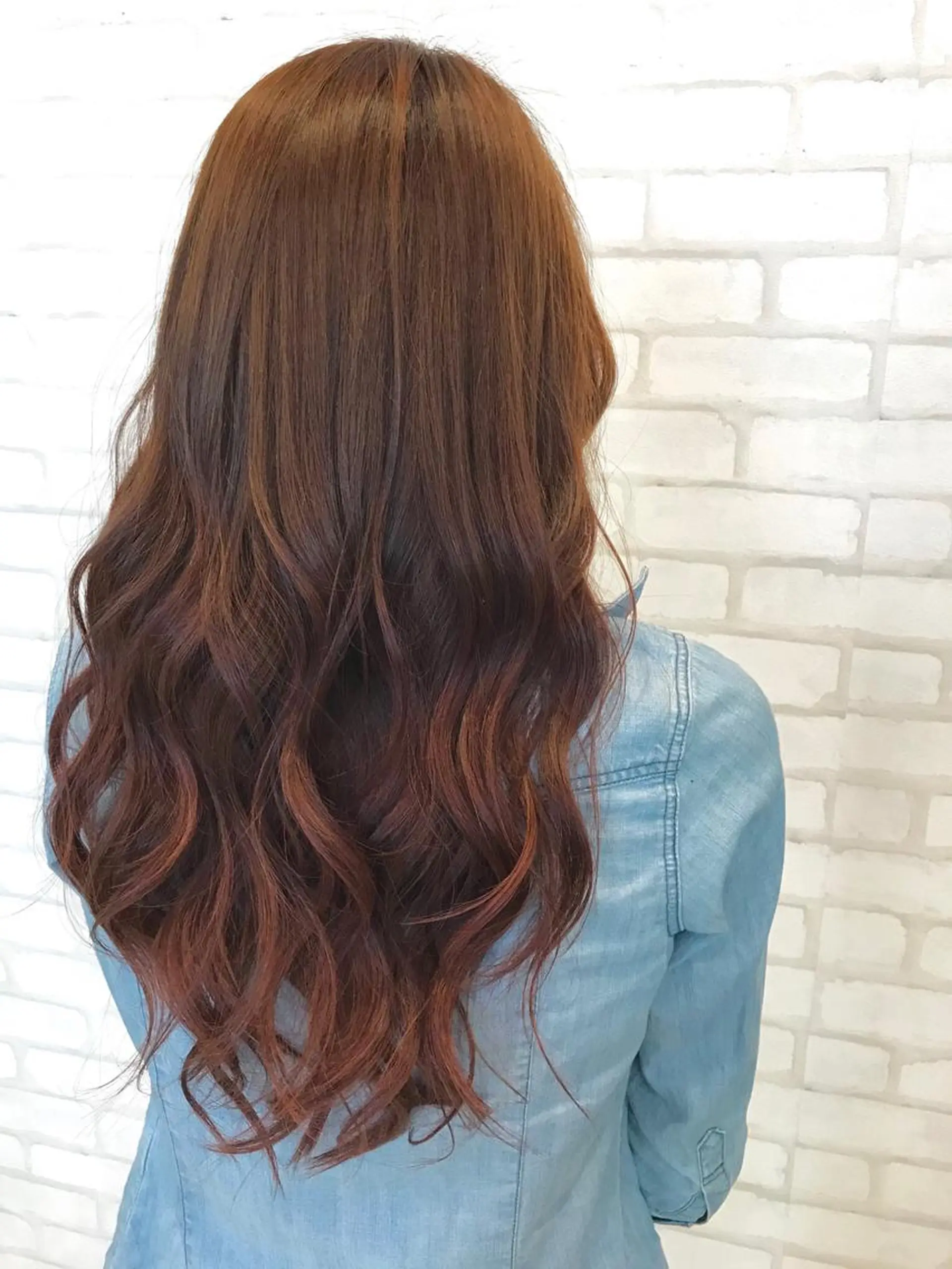 ロング カラー カット ヘアカラー トリートメント 中川 拓弥のヘアスタイル