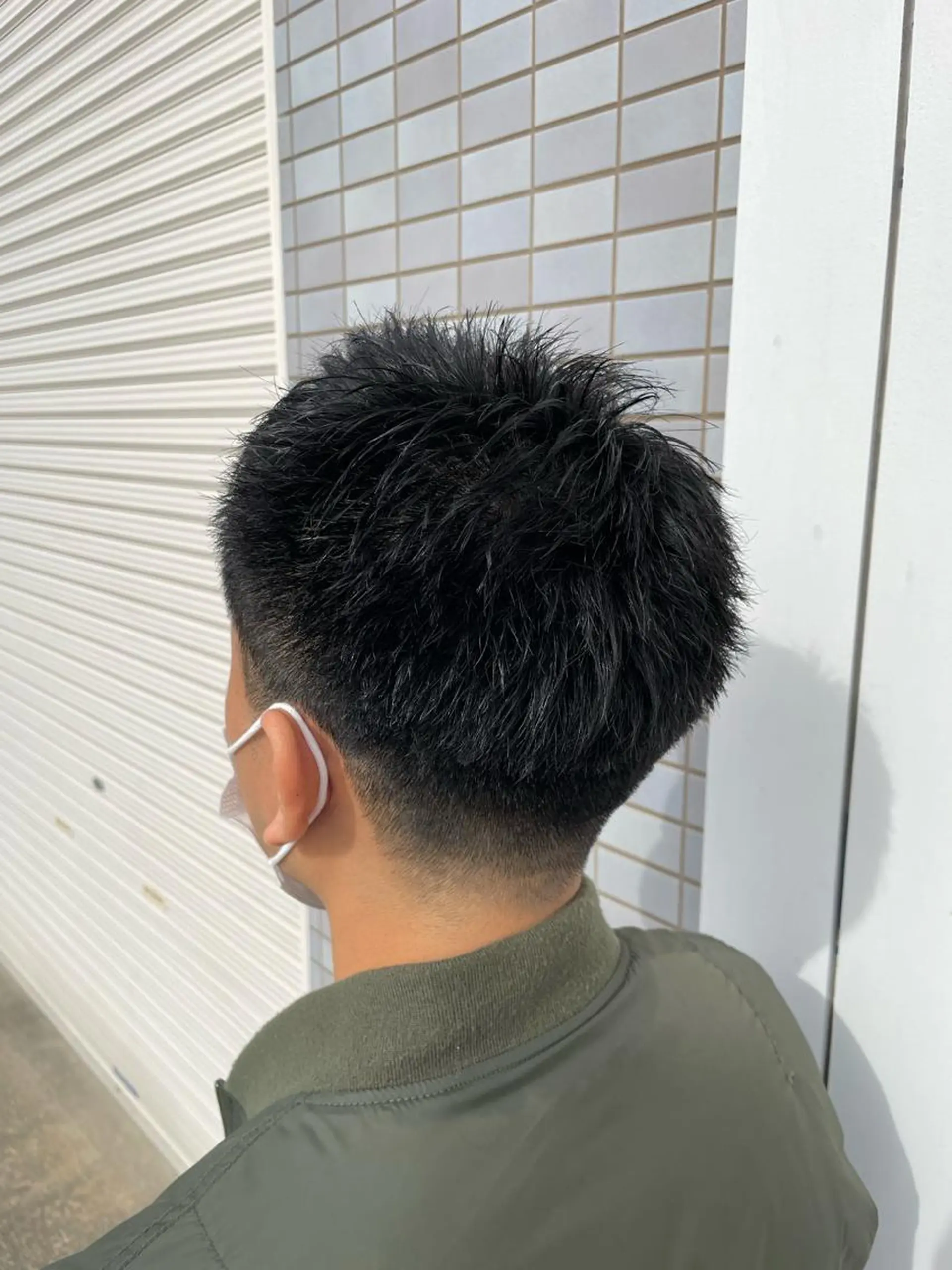 メンズ フェードカット lanugo 越打　優のヘアスタイル