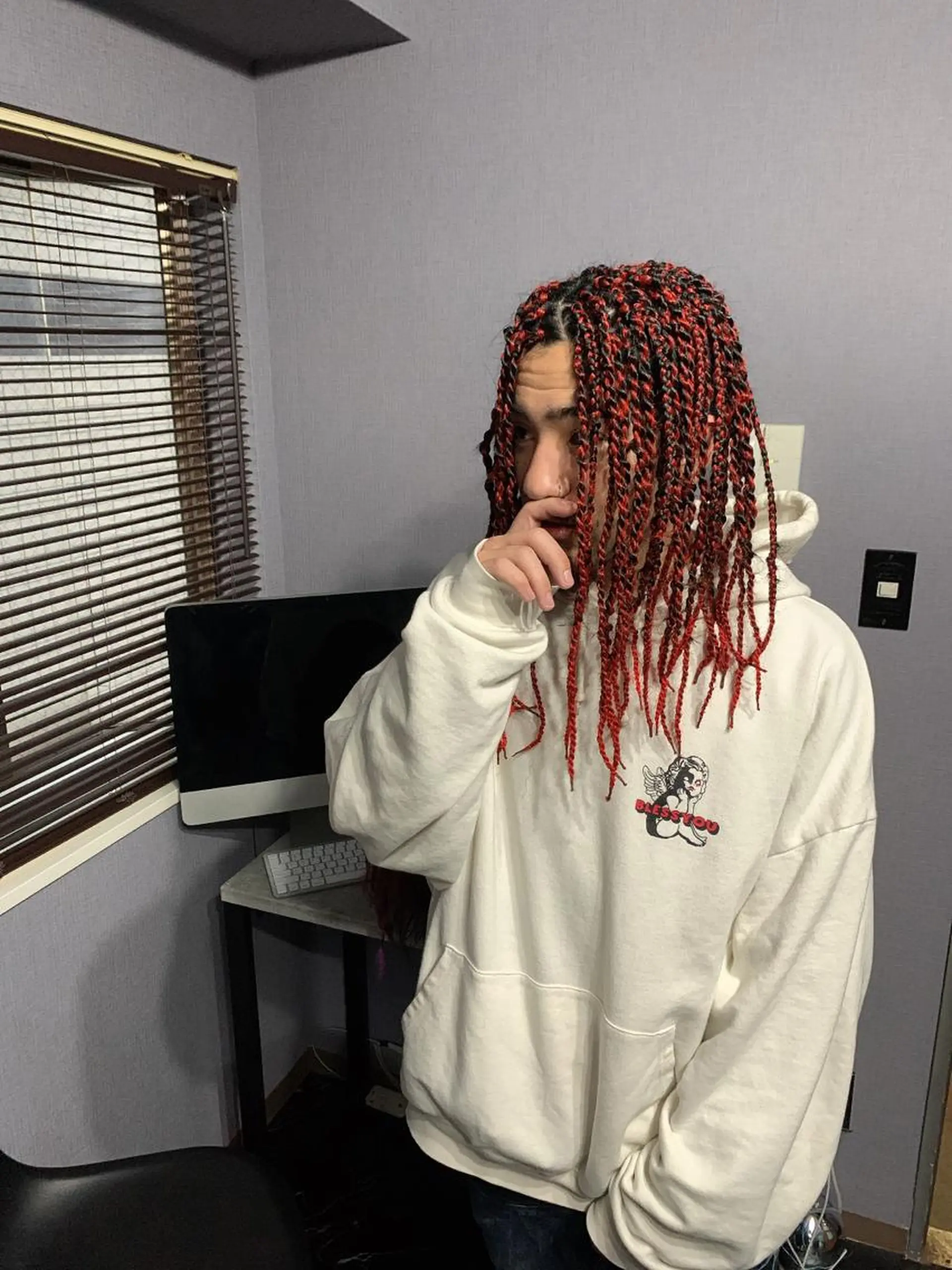 セミロング ヘアアレンジ メンズ エクステ エクステ ヘアセット SPINEL Sawaのヘアスタイル