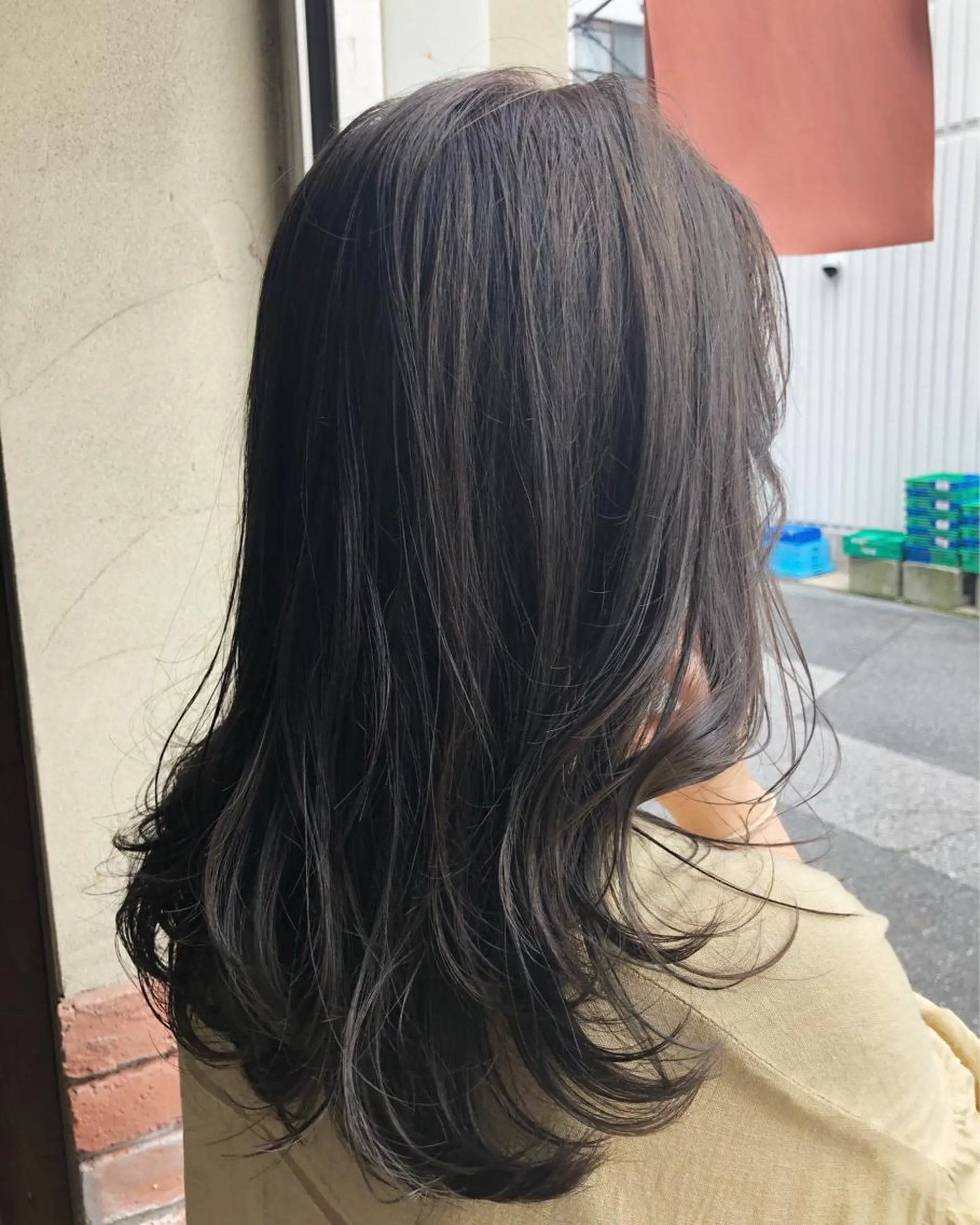 セミロング カラー ✨🌿大人可愛い愛さ れhair🌿✨松本のヘアスタイル