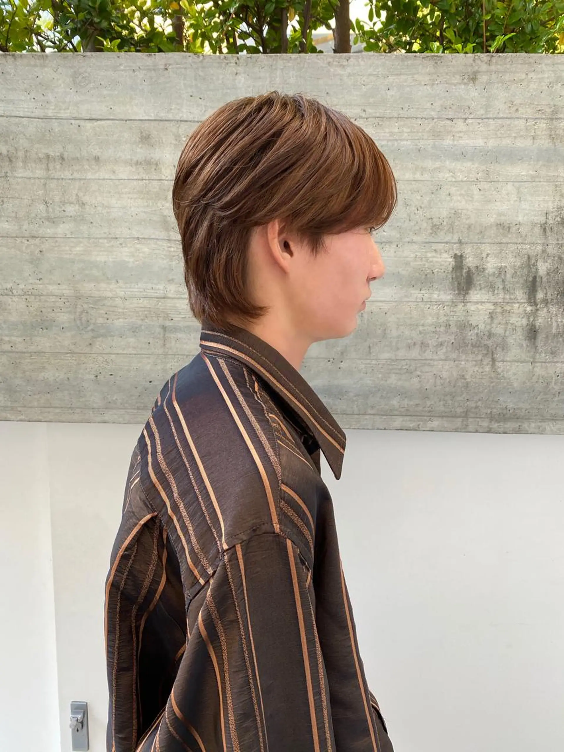 カラー メンズ ヘアカラー トリートメント パーマ、髪質改善 カズマのヘアスタイル