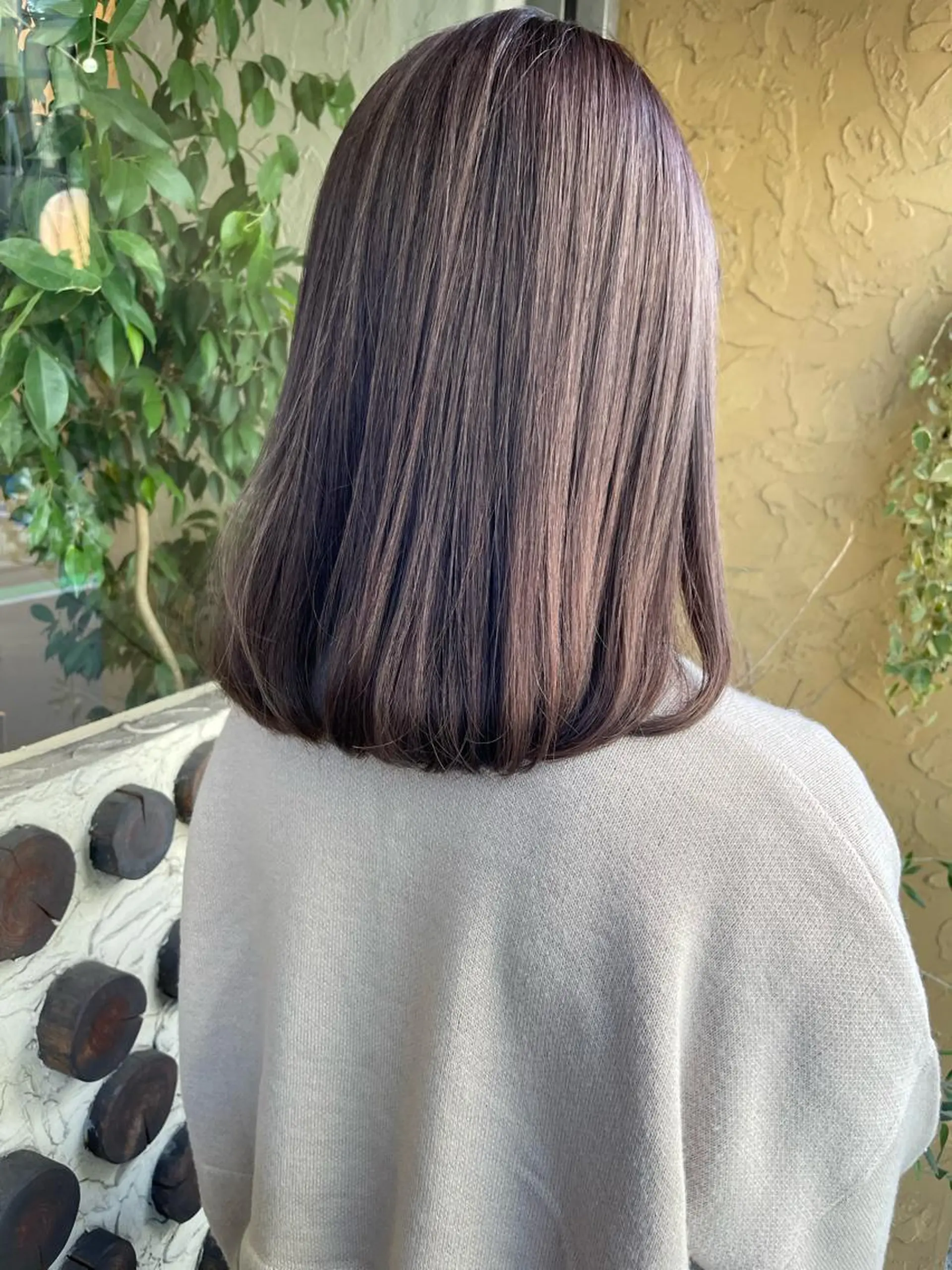 ミディアム カラー エイジングケア専門店 kalon(カロン)のヘアスタイル