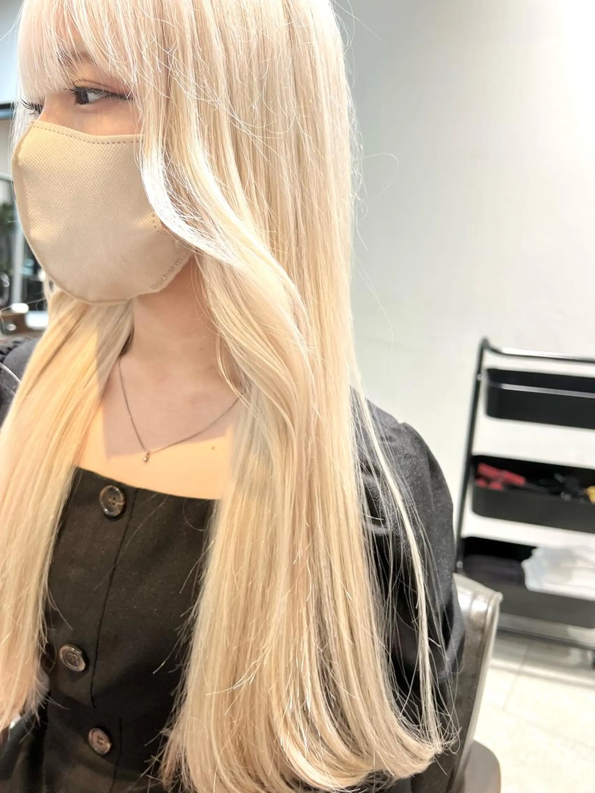 セミロング カラー ヘアアレンジ ヘアカラー トリートメント ヘアセット 🌈インナーカラー ‘ショウマ’🌈のヘアスタイル