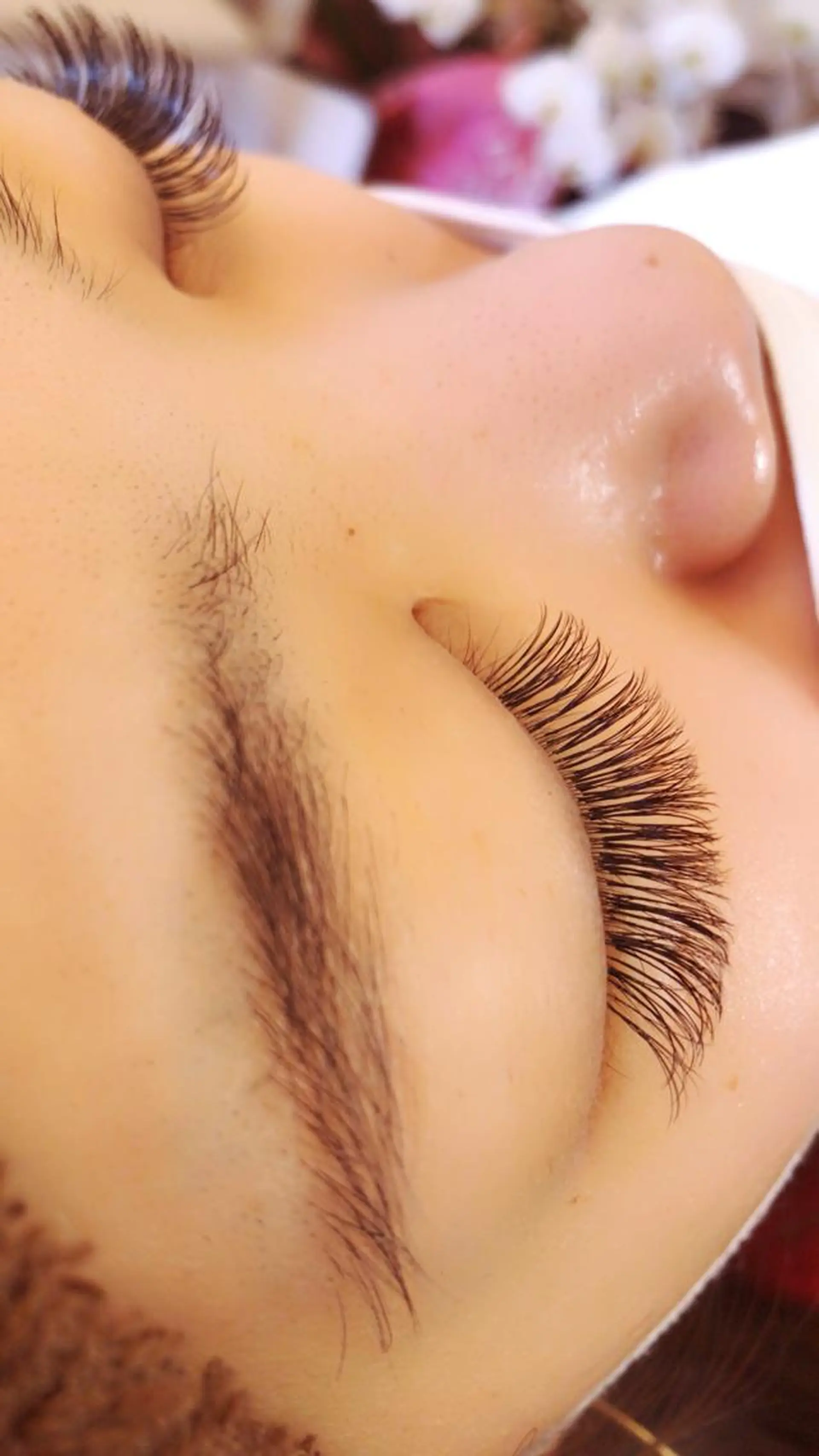 ミディアム カラー パーマ ヘアアレンジ メンズ キッズ ネイル マツエク・マツパ 目尻長め セクシー ボリュームラッシュ エクステ 長さ出し マツエク 地域 No. 1店 nail&eyelash Liliana所属・ベテランのお店です 🍓.Lilianaのマツエク・マツパデザイン