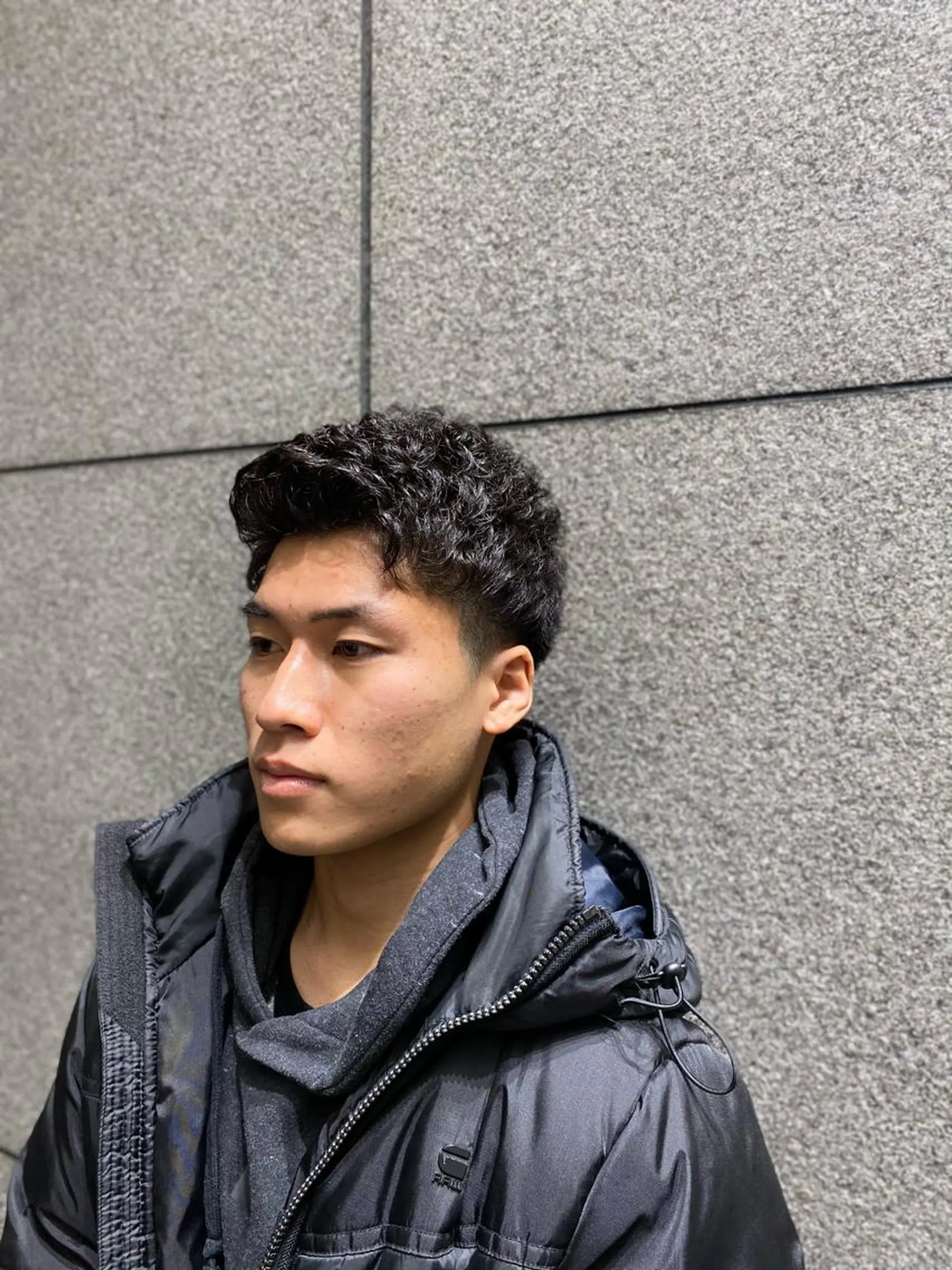 パーマ メンズ たけ しまのヘアスタイル