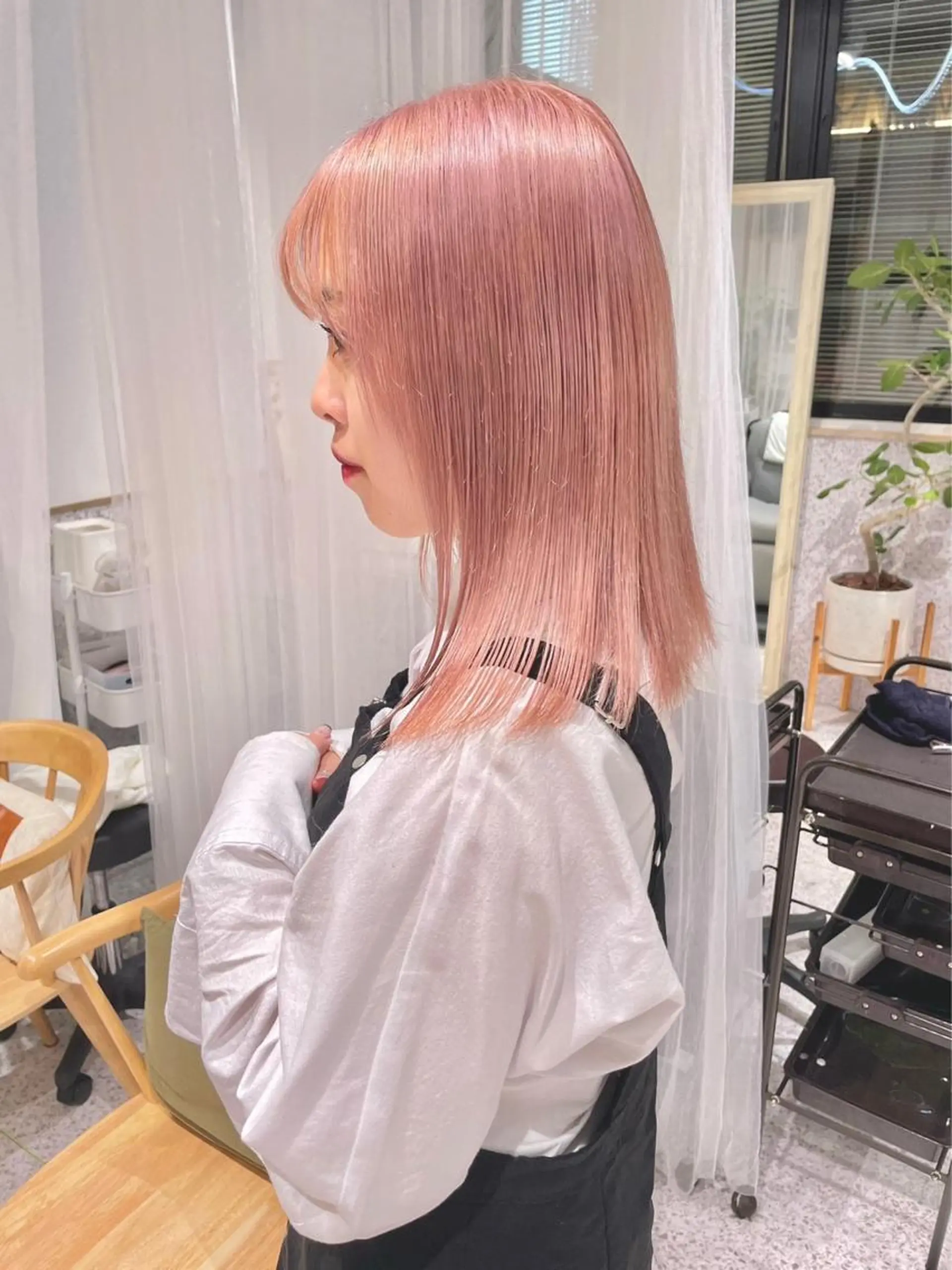 カラー ヘアアレンジ ヘアカラー トリートメント ♡ハイトーン★ ネイル/しの♡のヘアスタイル