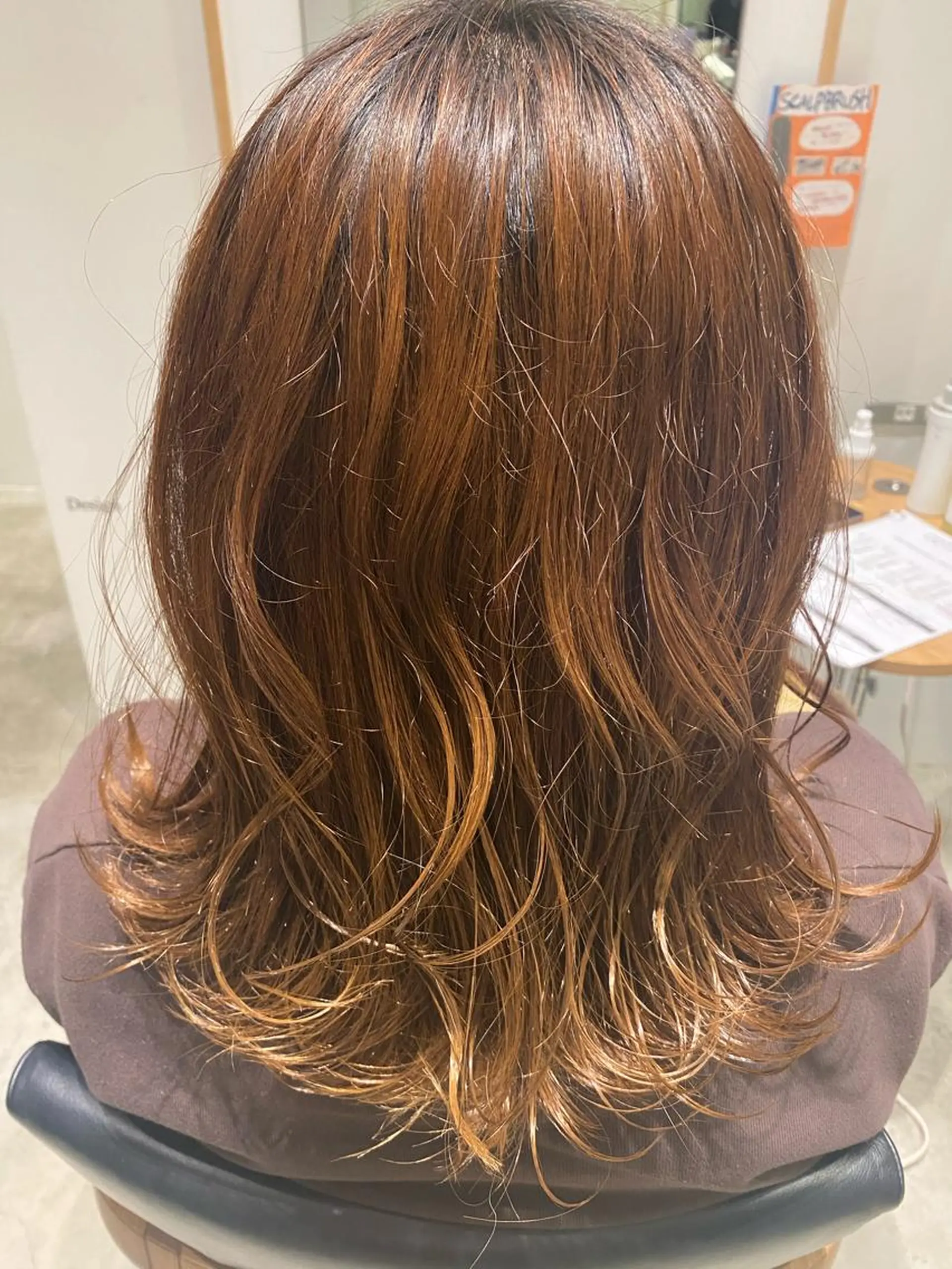 カラー 加藤 優紗のヘアスタイル