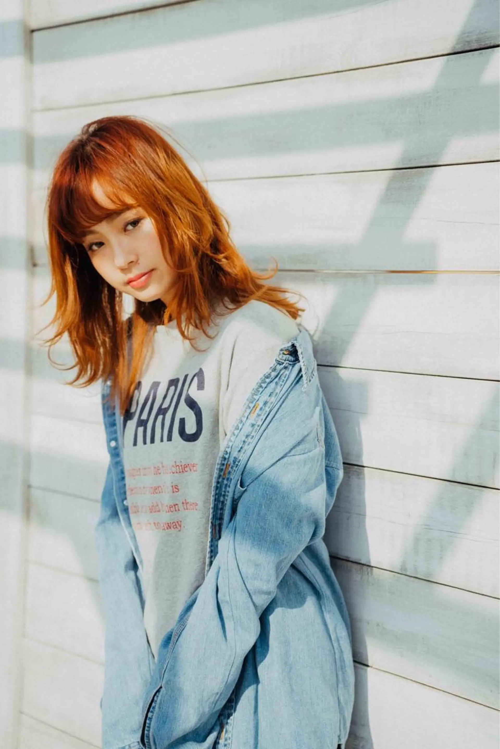ミディアム カラー パーマ ヘアアレンジ メンズ キッズ ネイル マツエク・マツパ メンズウルフカット アディクシーカラー 透明感カラー ボブ ウルフカット 藤井 仁紀のヘアスタイル