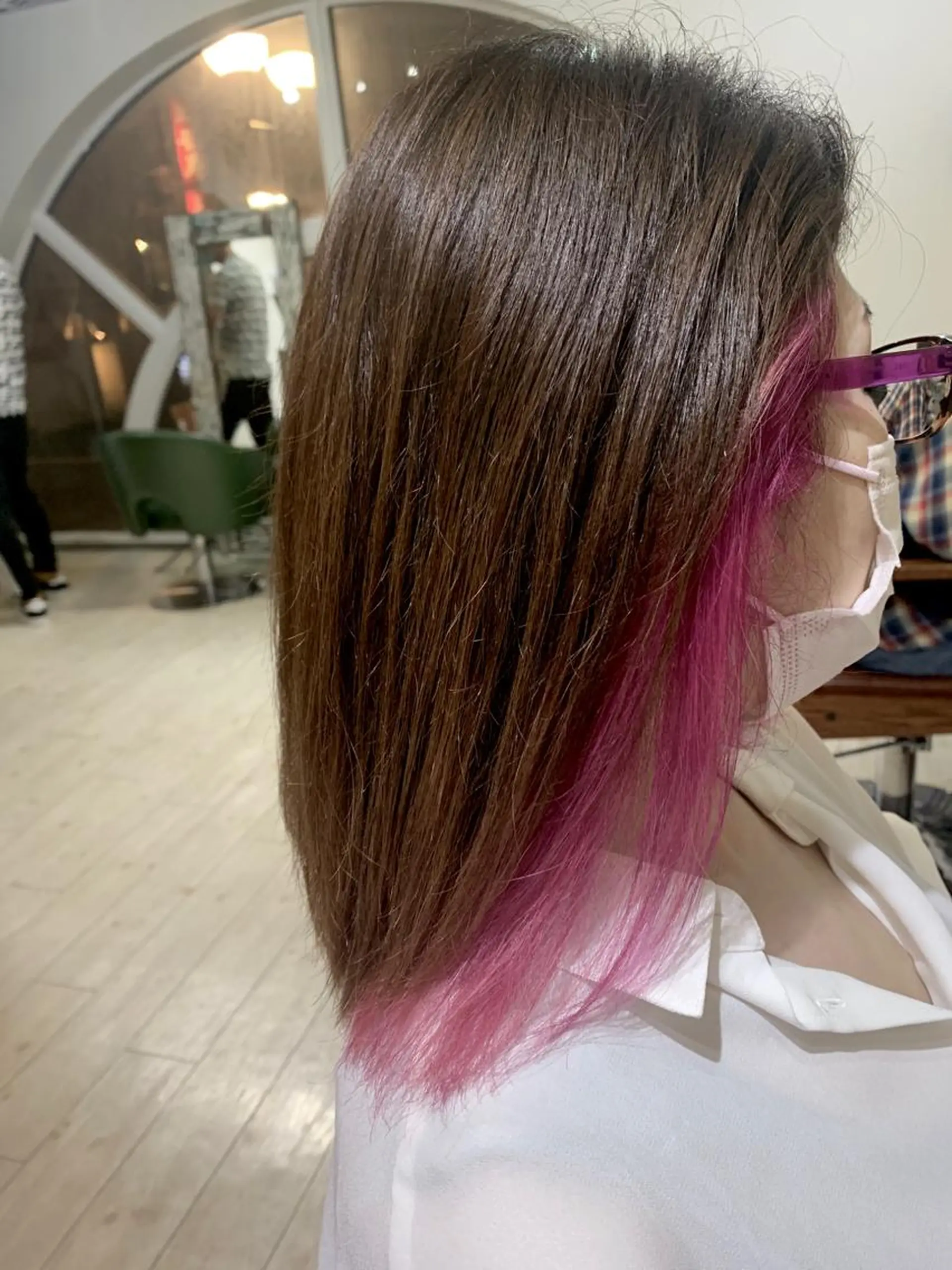 ミディアム ヘアカラー トリートメント Orque deux 伊藤丈晴のヘアスタイル