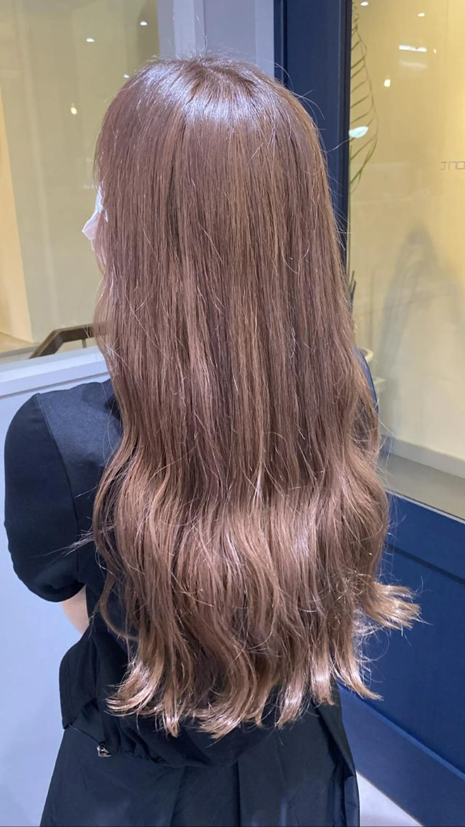 ロング カラー きよはらちさき🍑 柔らかカラー🌱🫧のヘアスタイル