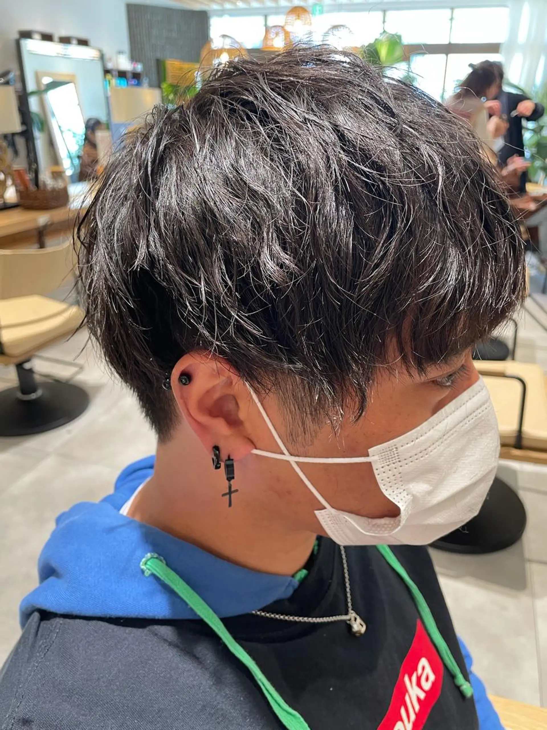 パーマ メンズ メンズパーマ ツイストスパイラルパーマ スパイラルパーマ カット パーマ 高木 櫻のヘアスタイル