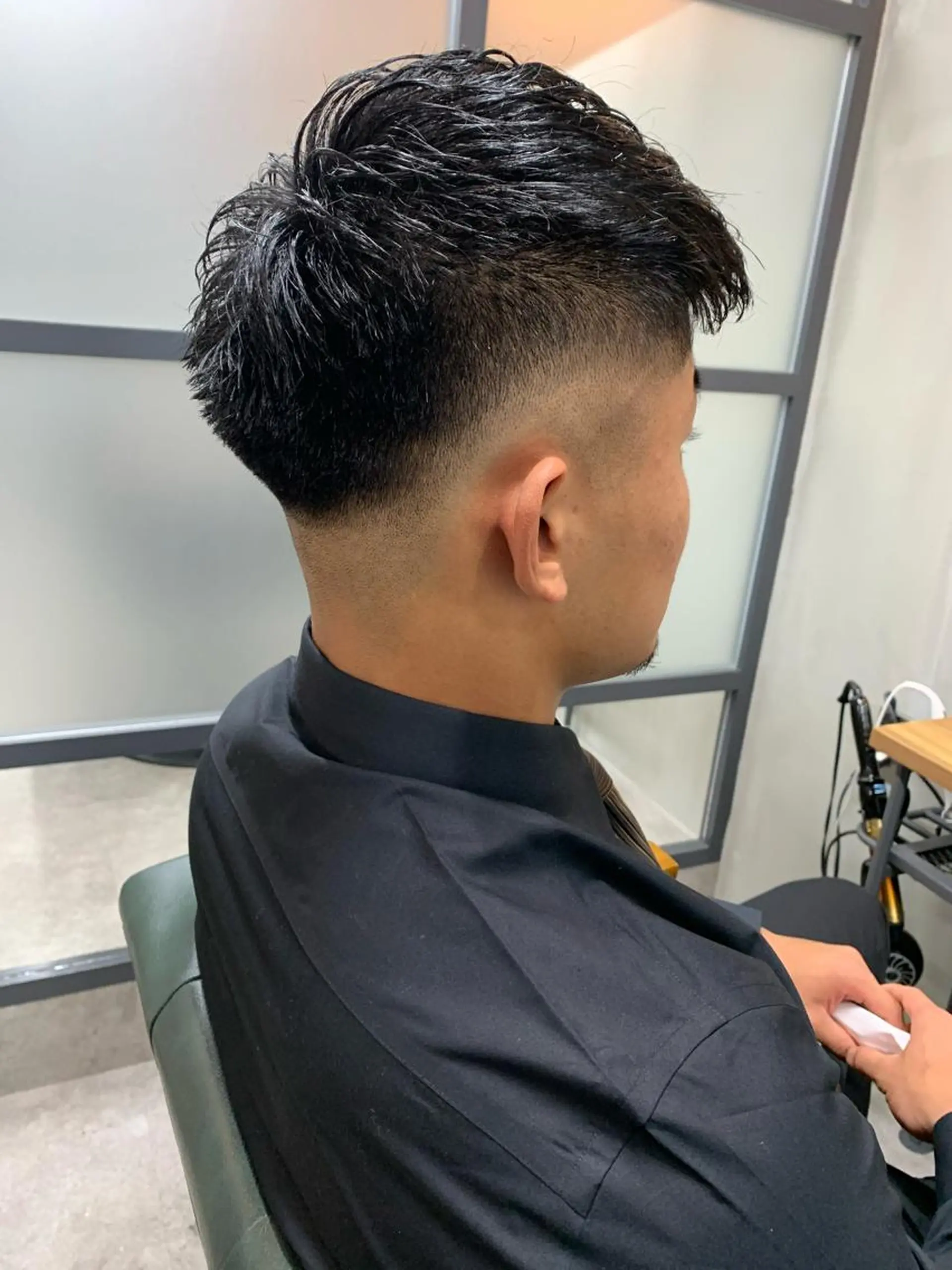 ショート メンズ カット 【S.BROOM】 店長　西川徹のヘアスタイル