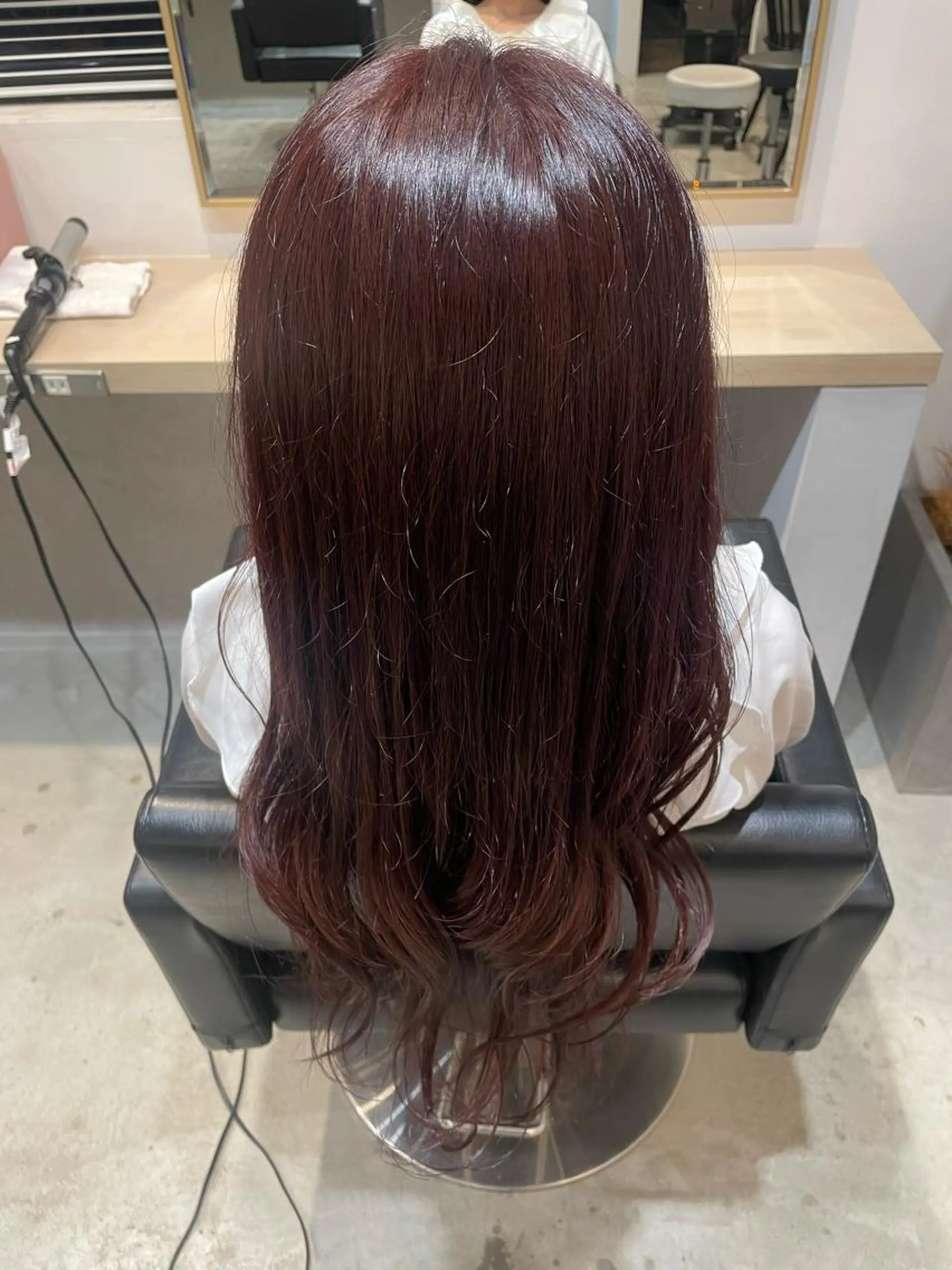 ロング カラー ブラウンカラー ピンクカラー ピンクパープル パープルカラー パープルブラウン soto.所属・レイヤー♡ 石川優奈のヘアスタイル