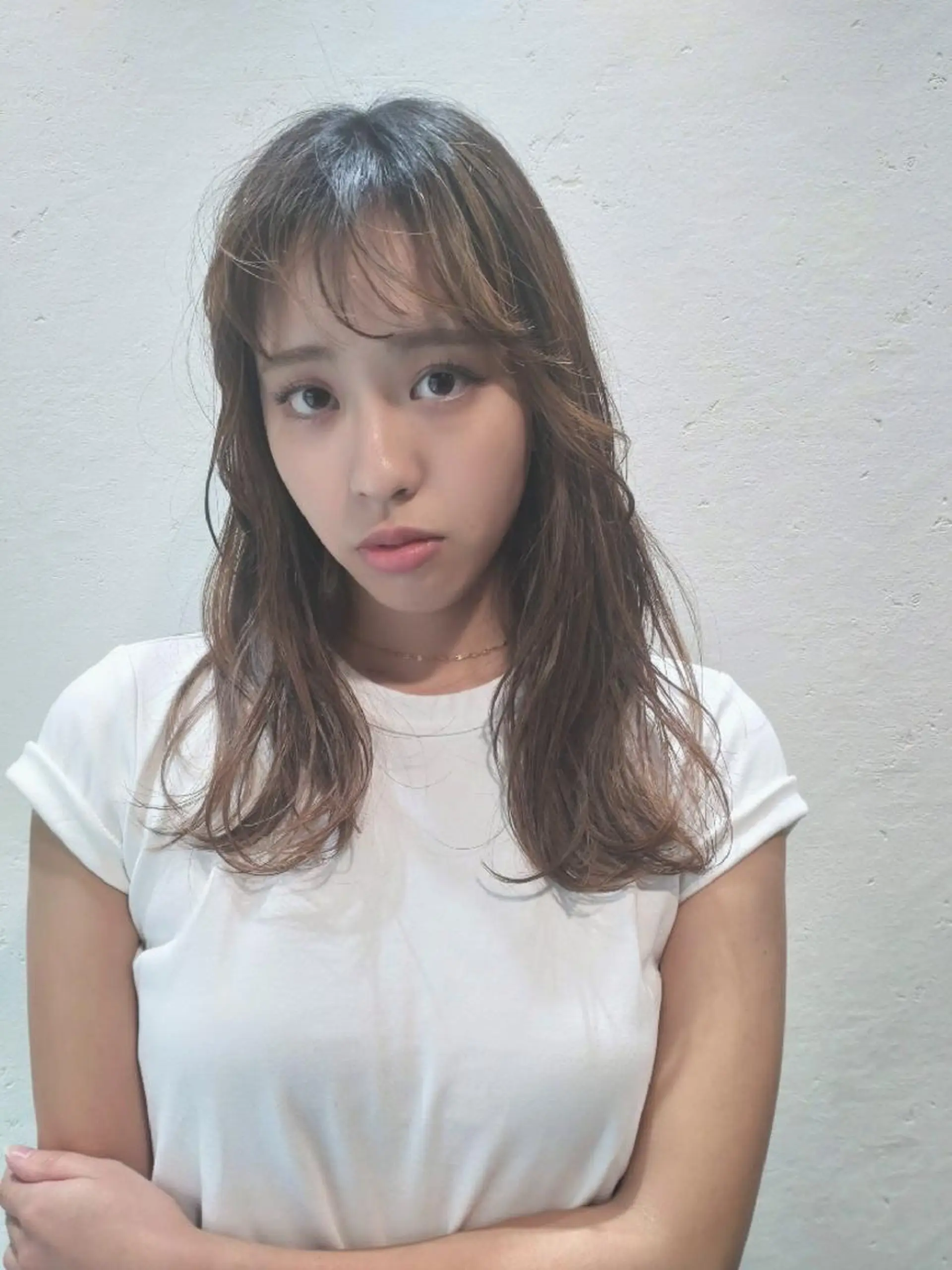 ロング カット ヘアカラー トリートメント hair design nico 川口店所属・タイキ  【nico】のヘアスタイル