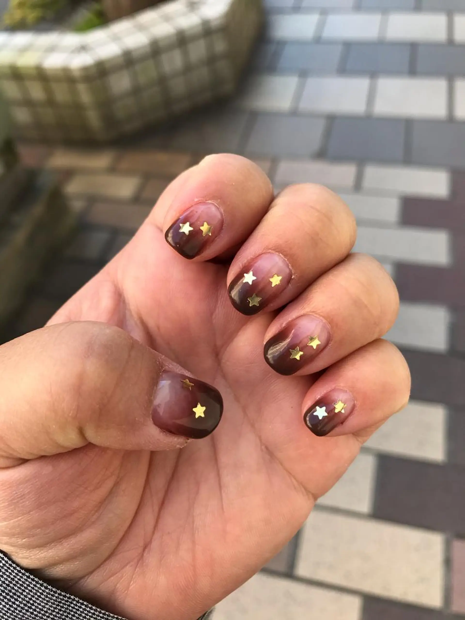 ネイル ブラウン Nailist Missaのネイルデザイン