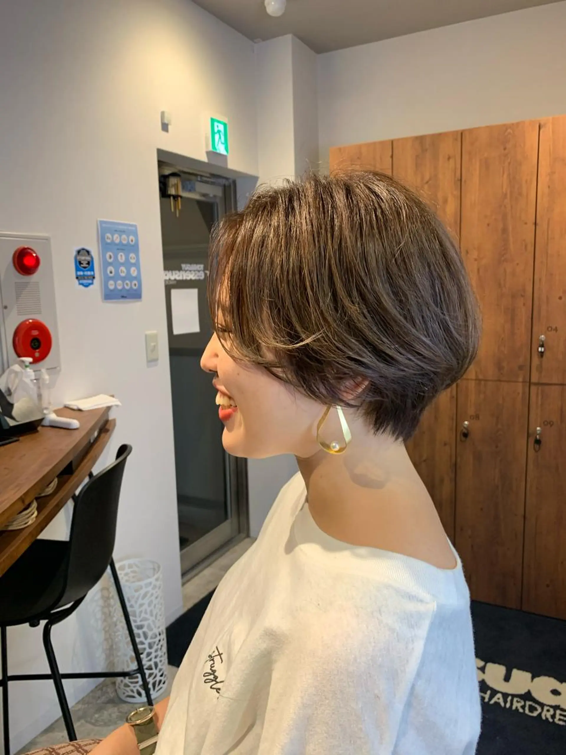 ショート 坪井 彰吾のヘアスタイル