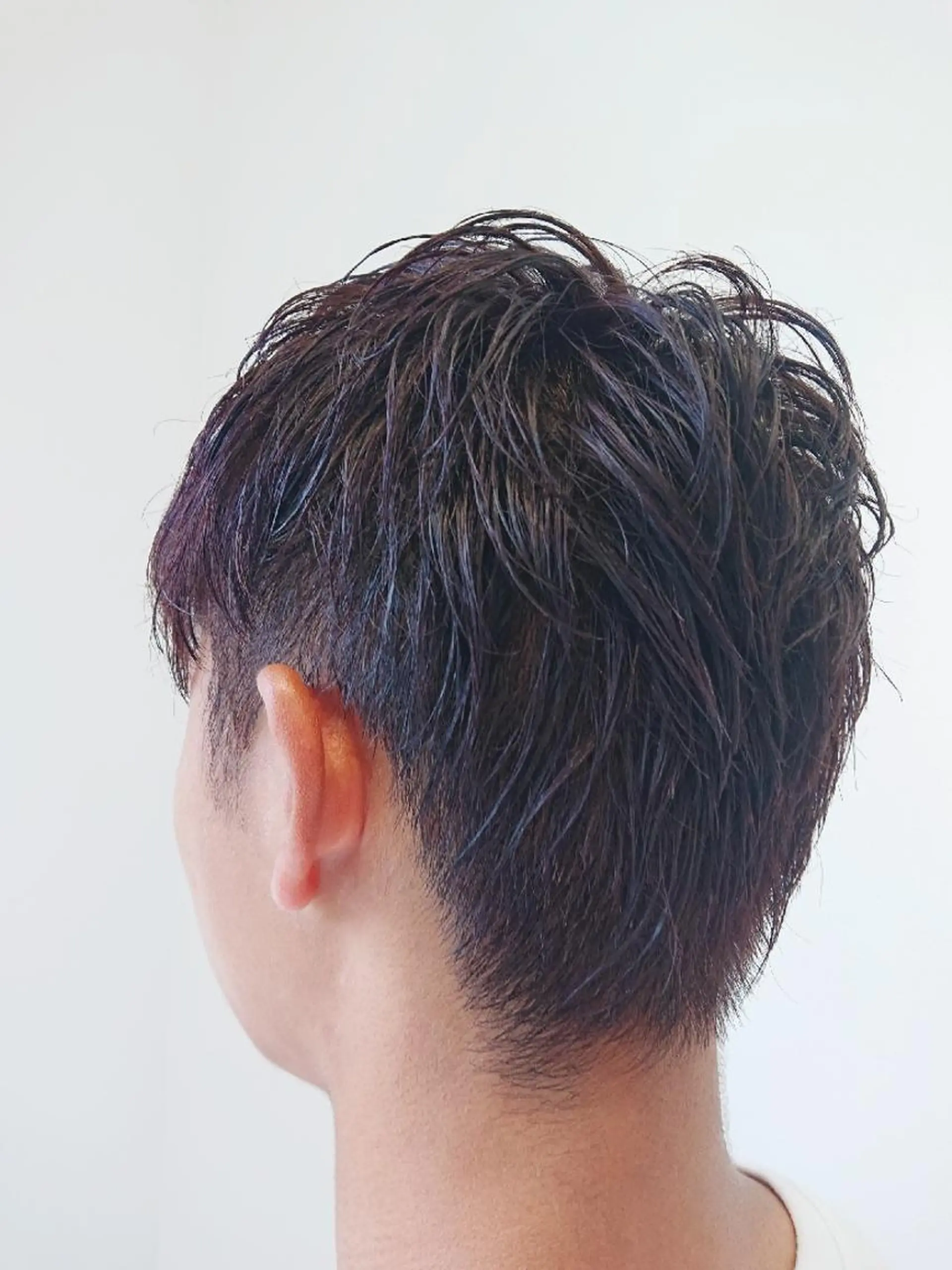 ショート メンズ タッセルボブ× 美髪・髪質改善のヘアスタイル