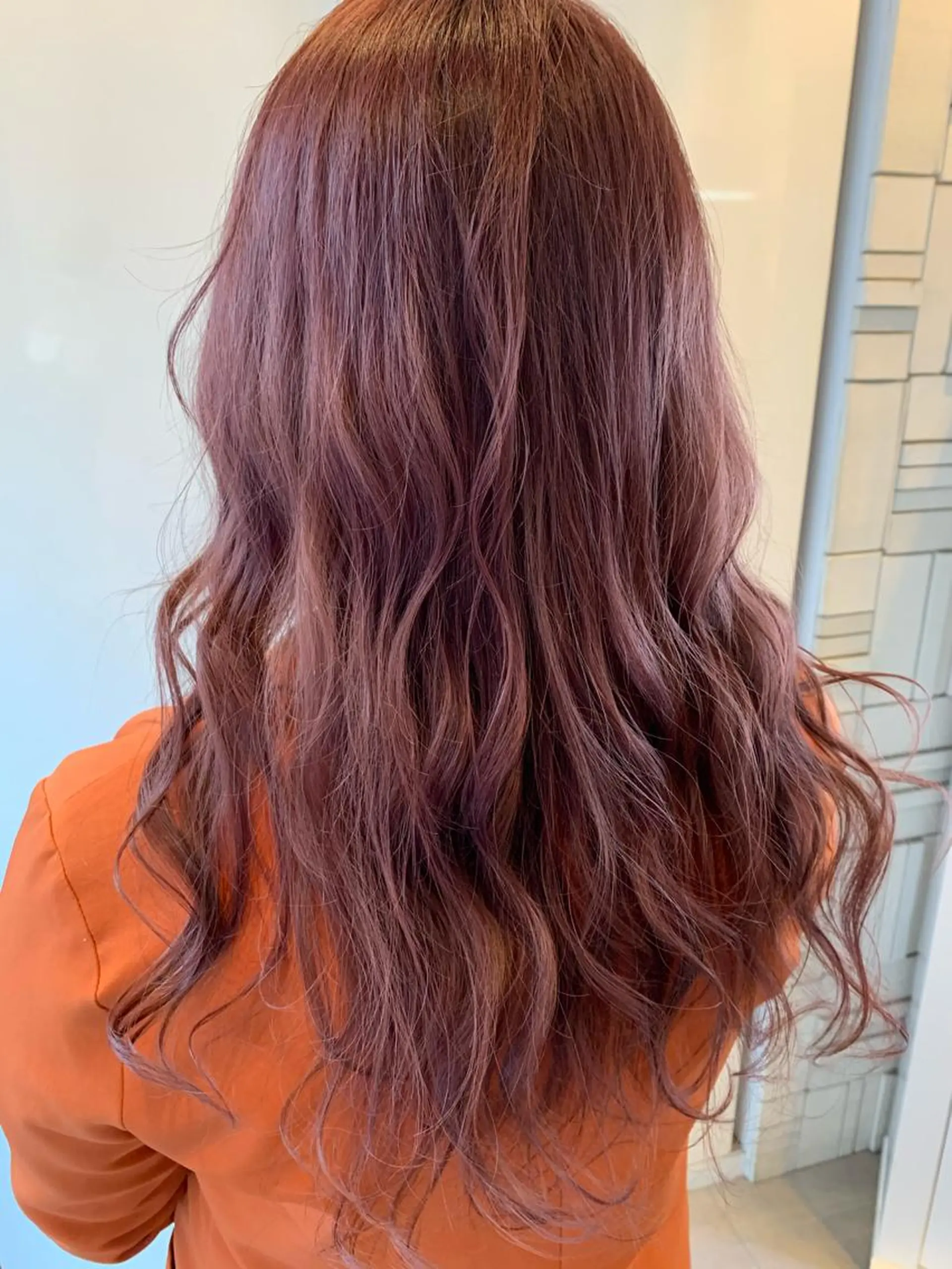 セミロング カラー ヘアカラー 美髪形成！色素改善！ 秋田　和輝のヘアスタイル