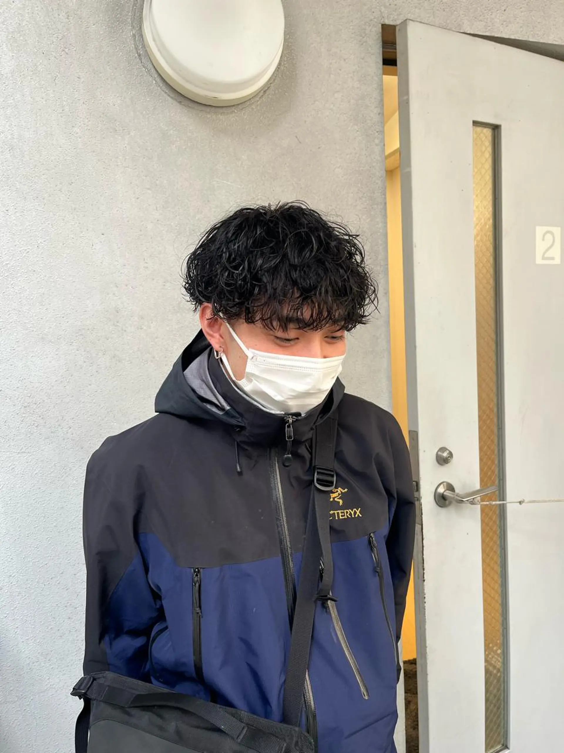 パーマ メンズ メンズパーマ 波巻きパーマ 💠つたふうか/ 韓国/メンズヘア💠のヘアスタイル