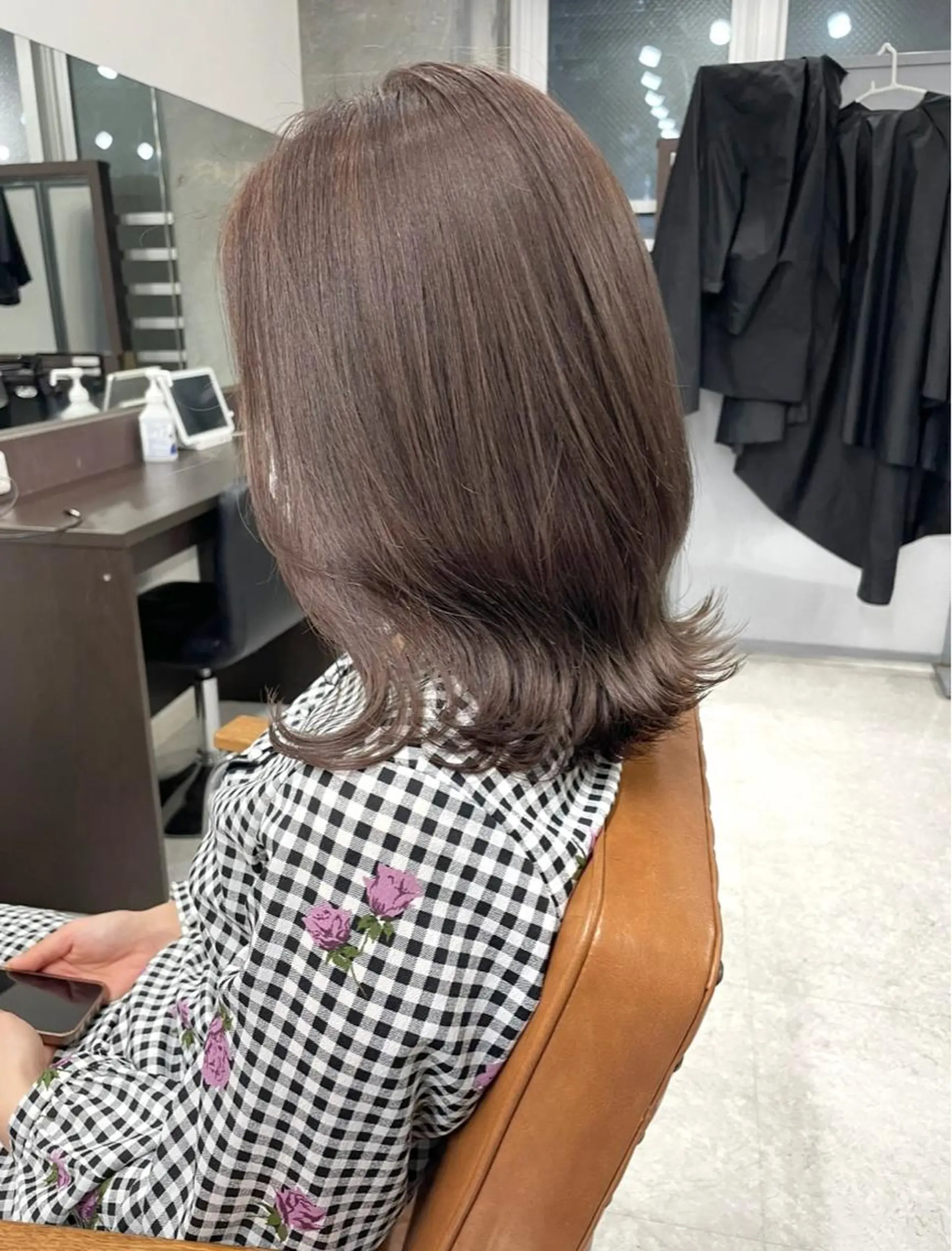 ミディアム カラー ヘアアレンジ ブリーチ ケアブリーチ ダブルカラー ハイライトカラー イルミナカラー 🌷FUKA🌷 まろやかハイトーンのヘアスタイル