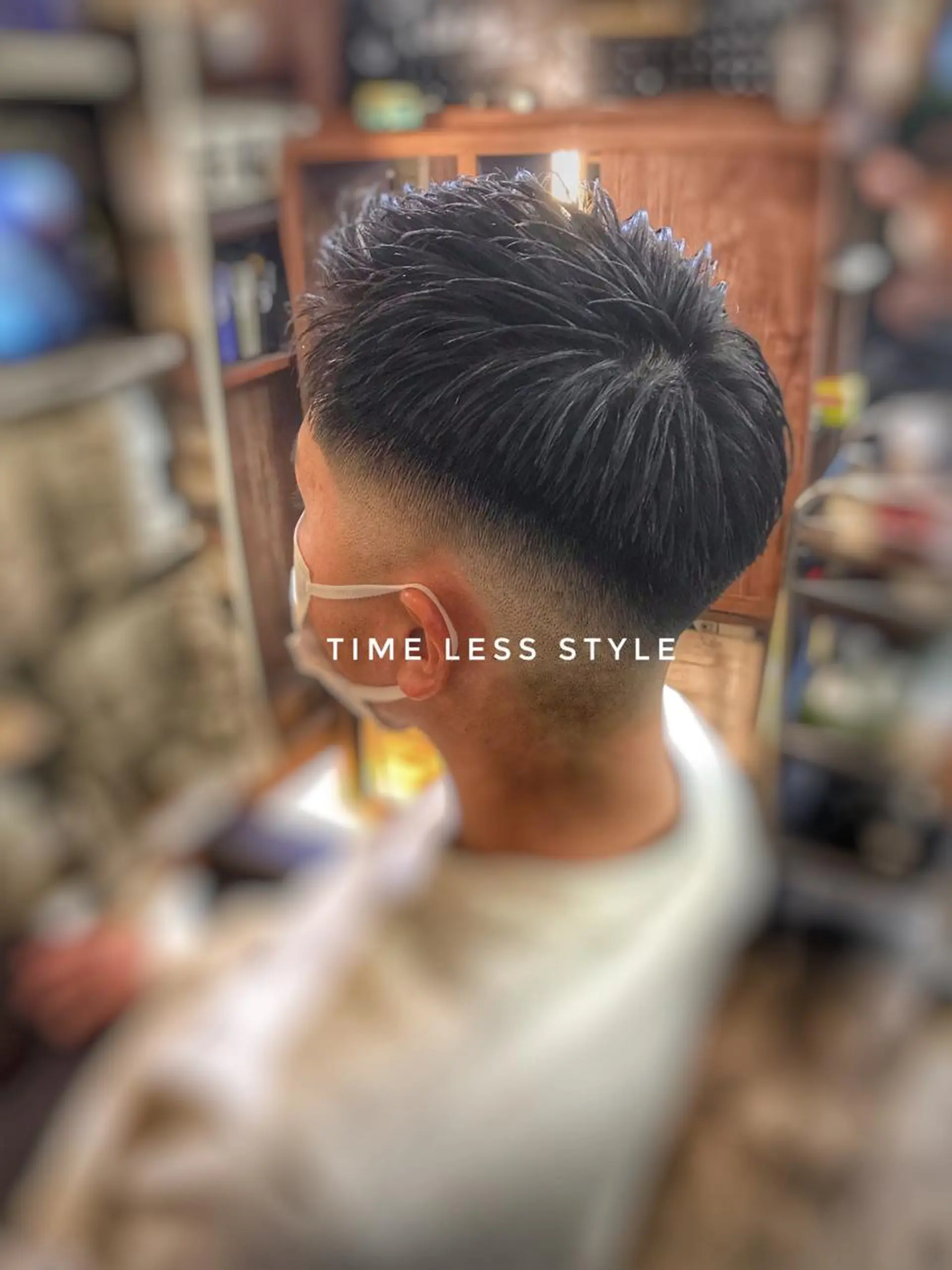 メンズ Back  bone barberのヘアスタイル