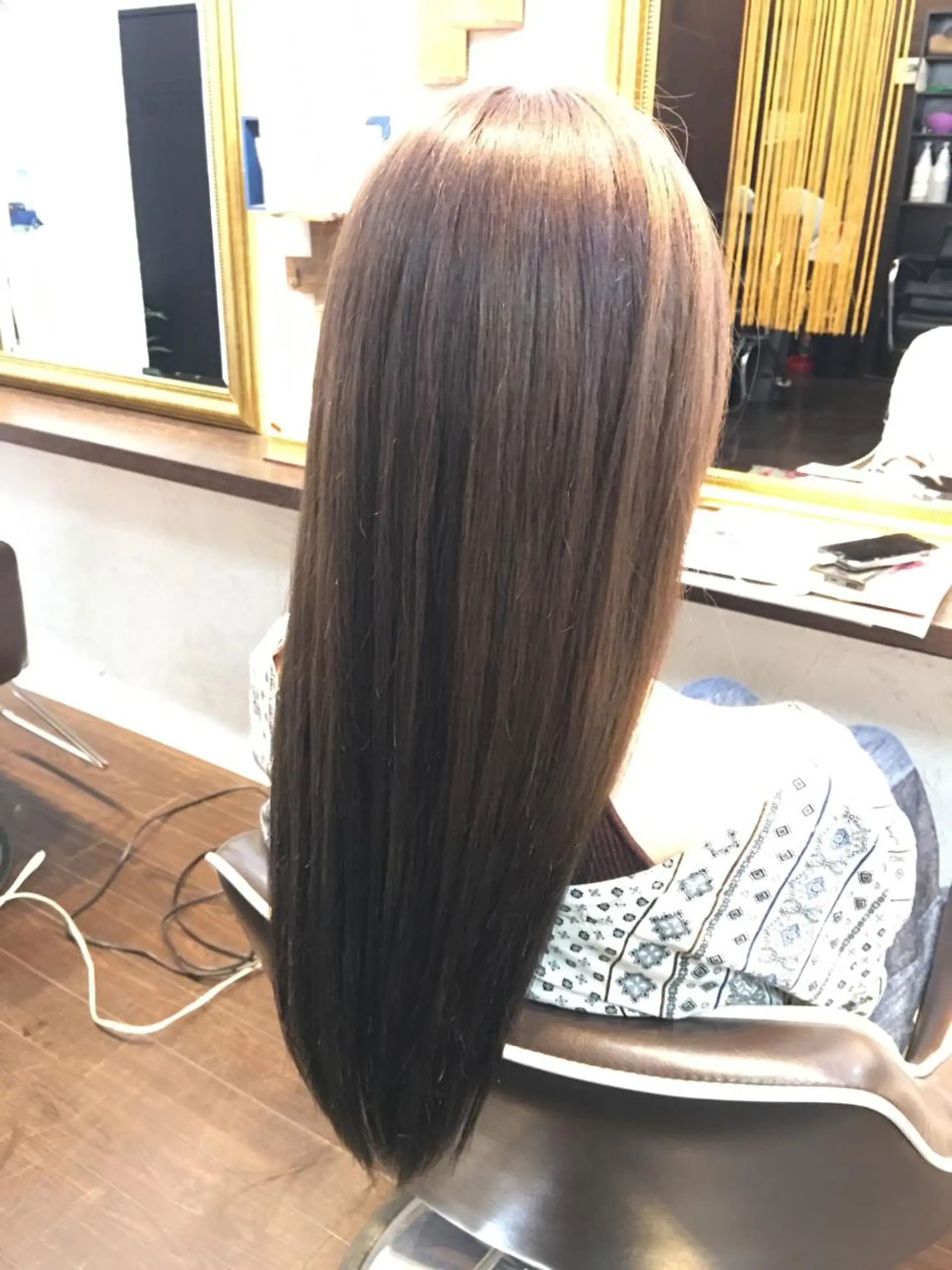 ロング 田口 信雄のヘアスタイル