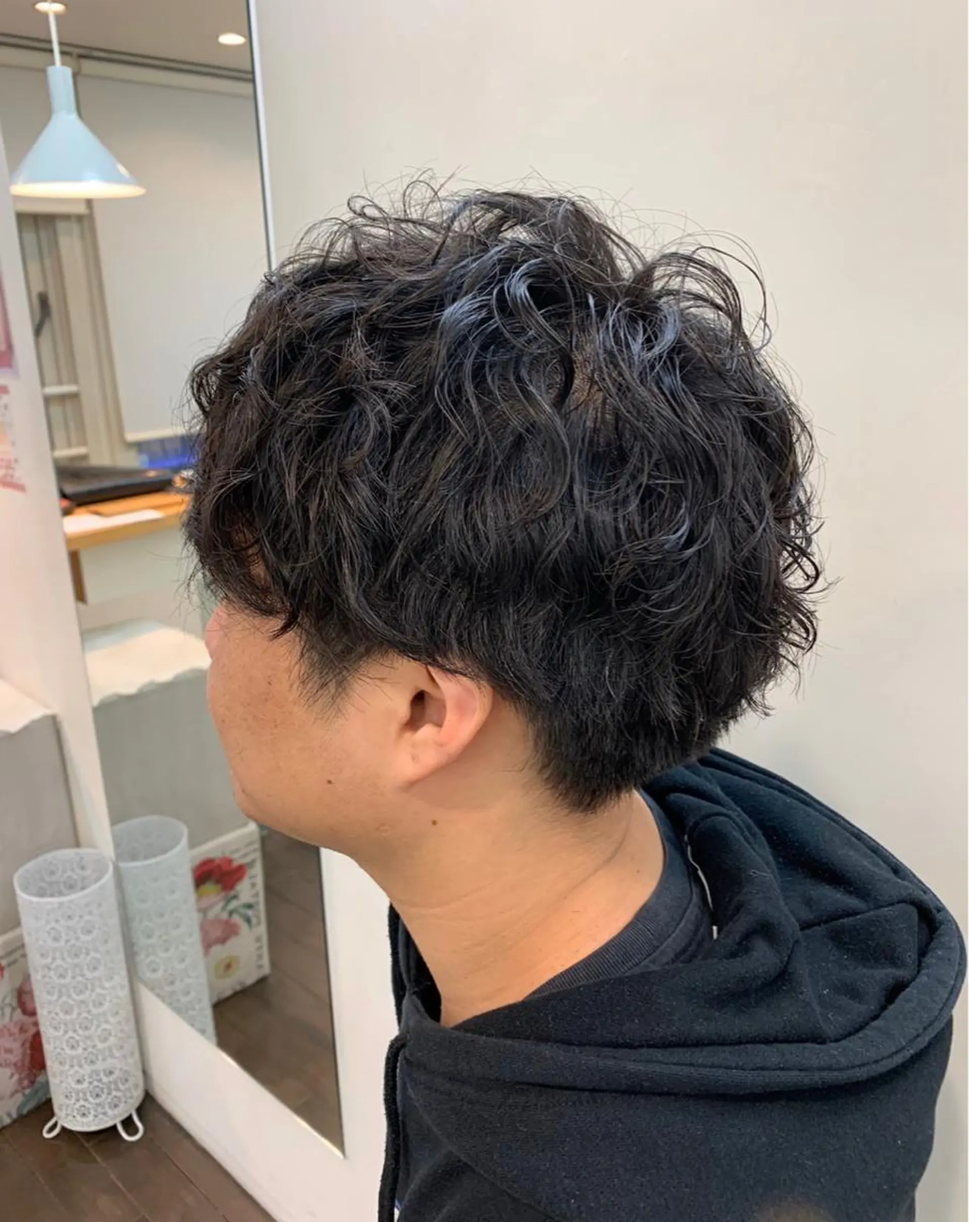 パーマ メンズ デジタルパーマ🫧 韓国風ヘア🫧サクラのヘアスタイル