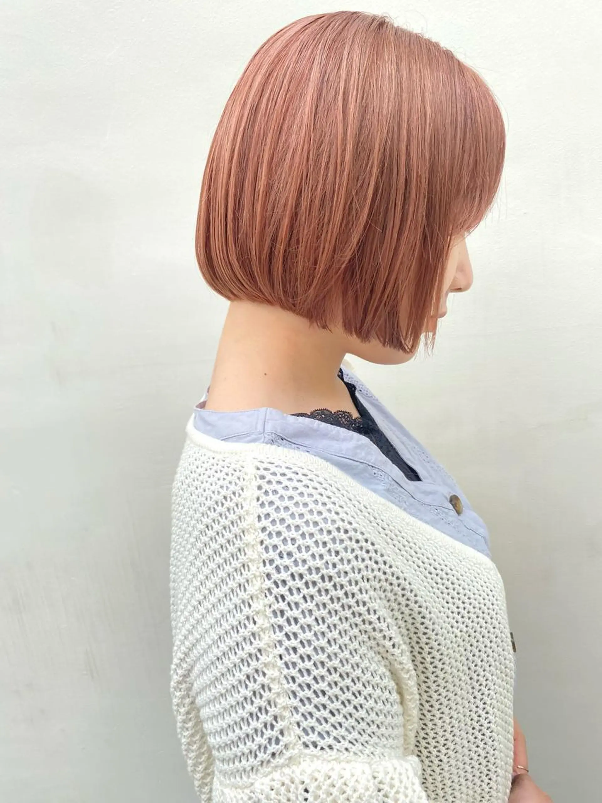 ショート ボブ 梅津 光帆のヘアスタイル