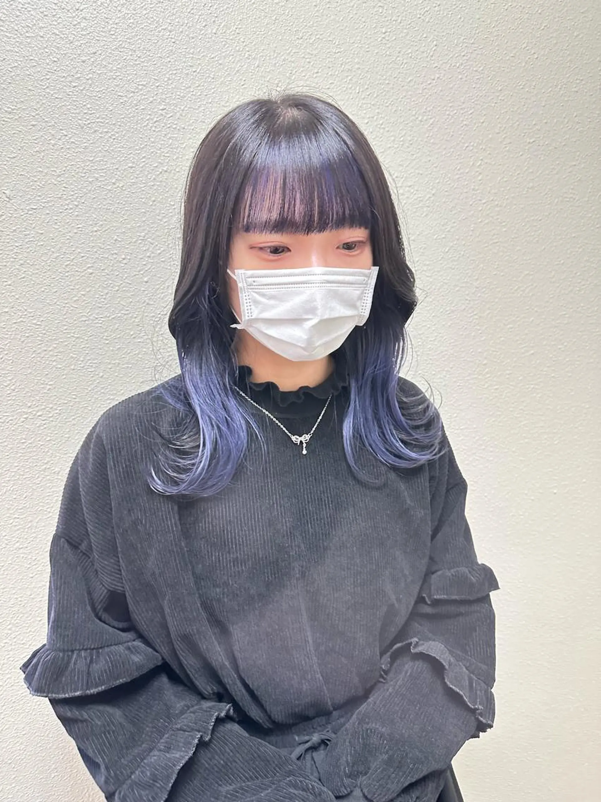 ミディアム カラー パーマ ヘアアレンジ メンズ キッズ ネイル マツエク・マツパ アイブロウ メンズバレイヤージュ メンズブリーチ メンズハイライト メンズインナーカラー メンズ韓国風 切りっぱなしヘアボブ ミディアムヘアRYOのヘアスタイル