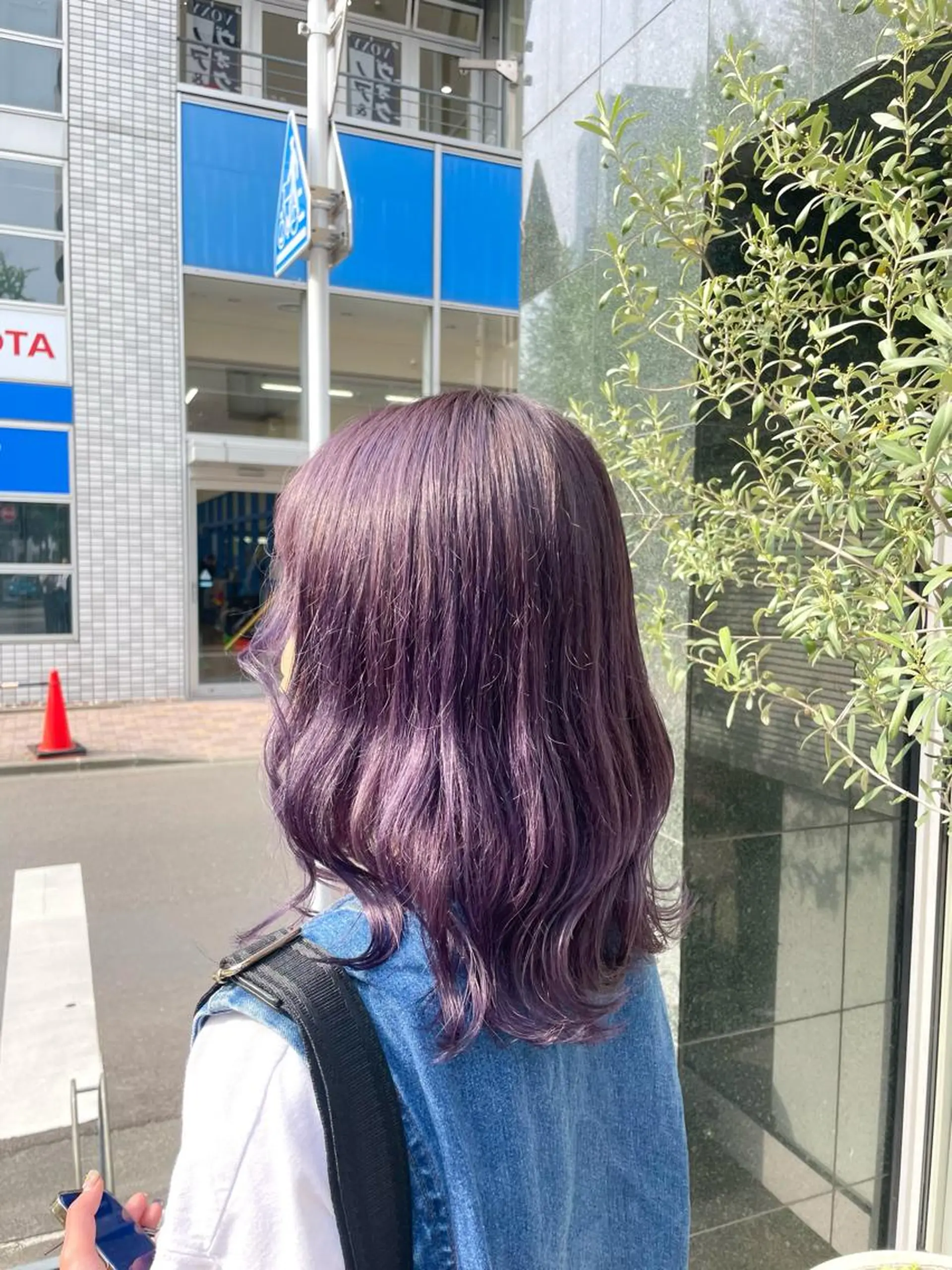 セミロング カラー 髪質改善🌱 高橋みなみのヘアスタイル