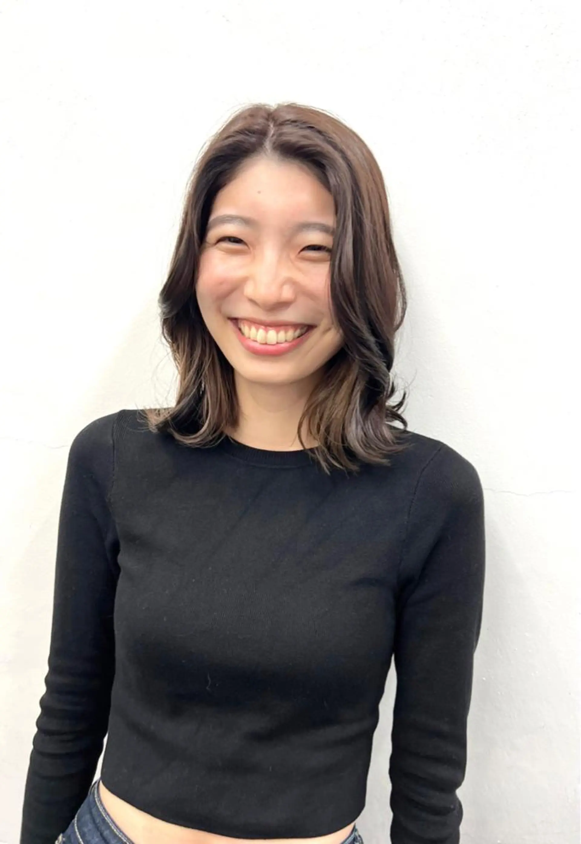 ミディアム カラー ヘアアレンジ ベージュカラー ブリーチ ブラウンカラー ケアブリーチ グラデーションカラー HARU//原宿🤍 リピート率NO.1のヘアスタイル