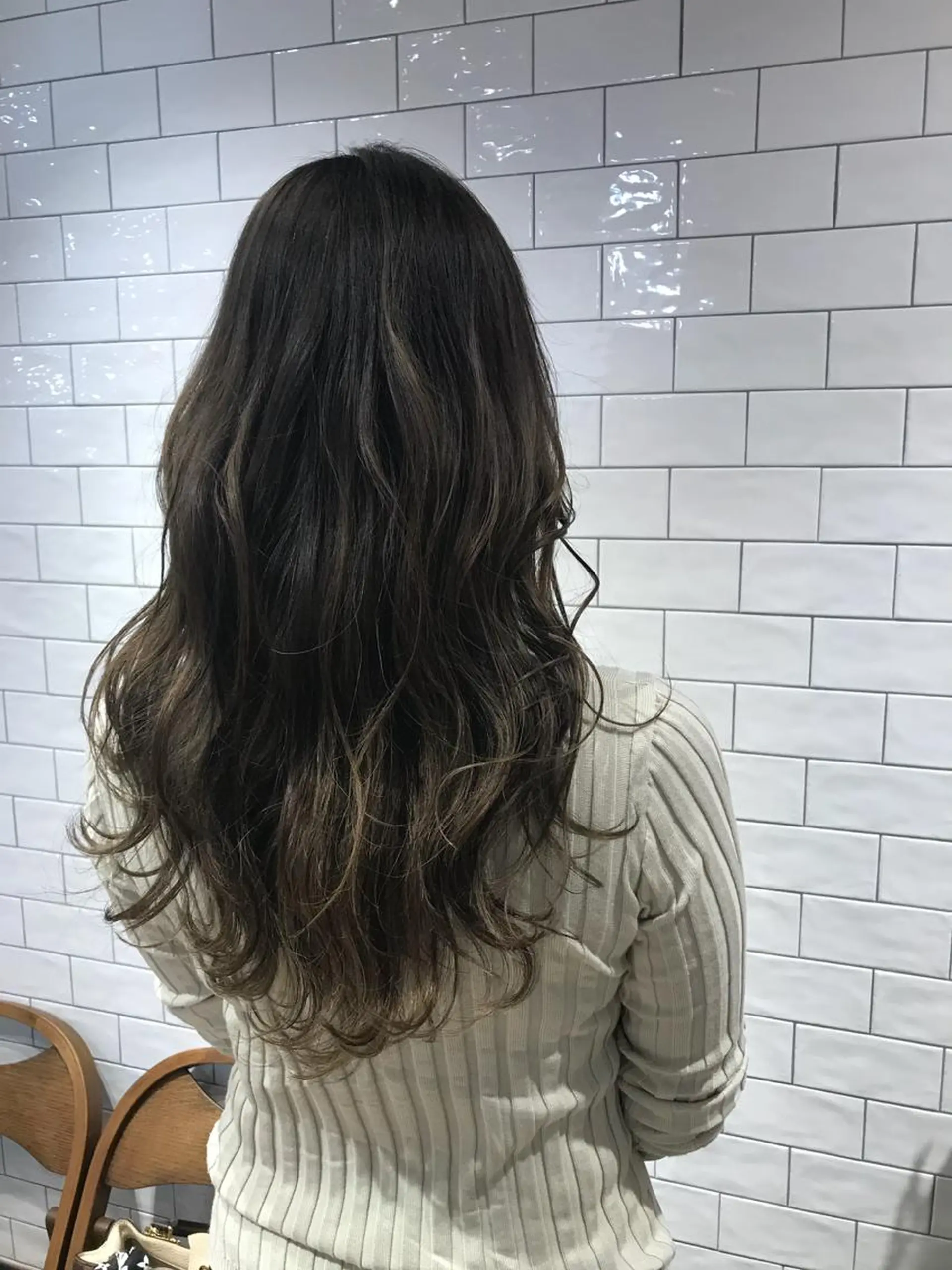 ロング カラー 原山 直人のヘアスタイル