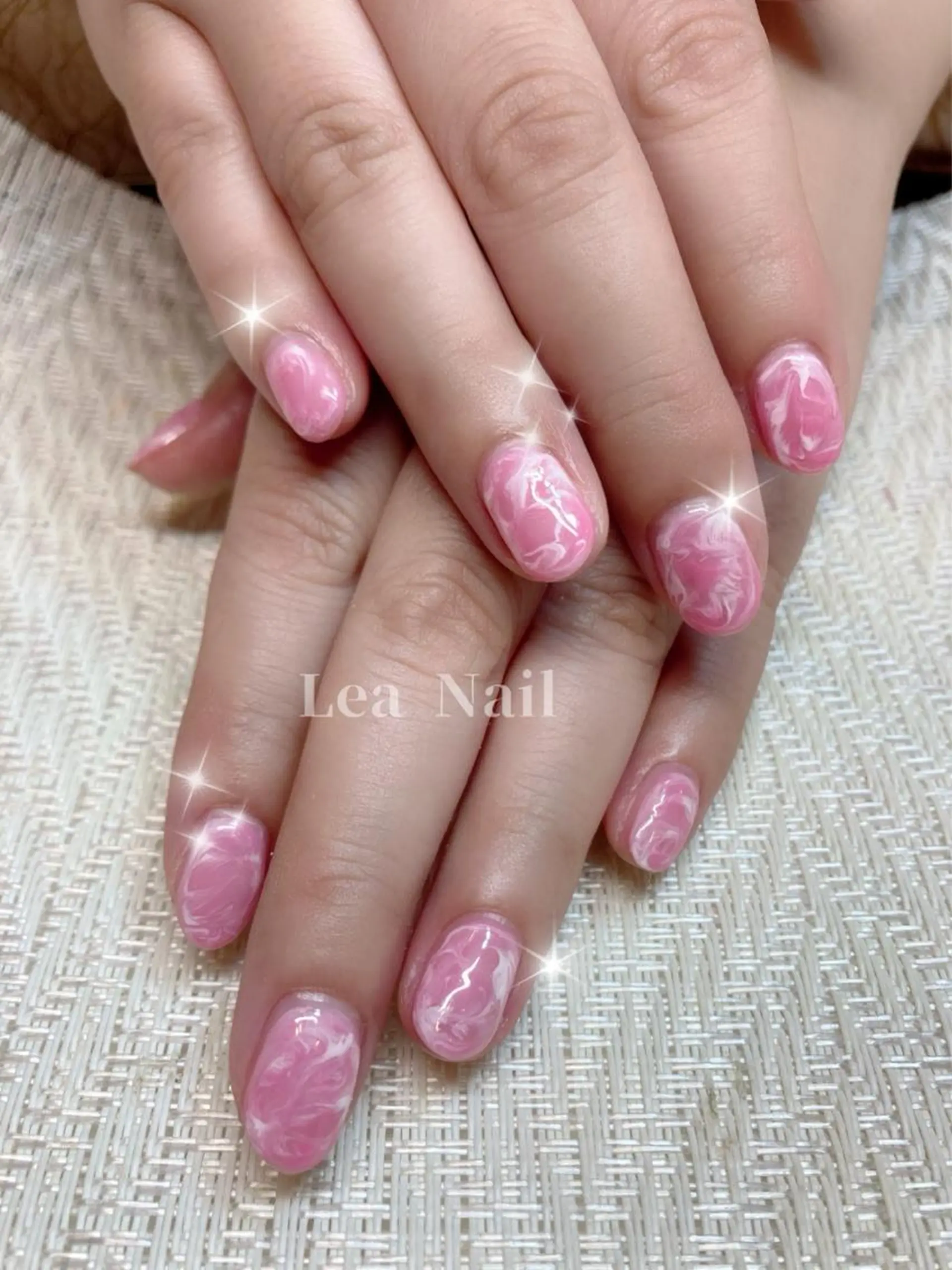 ネイル 大理石ネイル(マーブル) Lea Nailのネイルデザイン