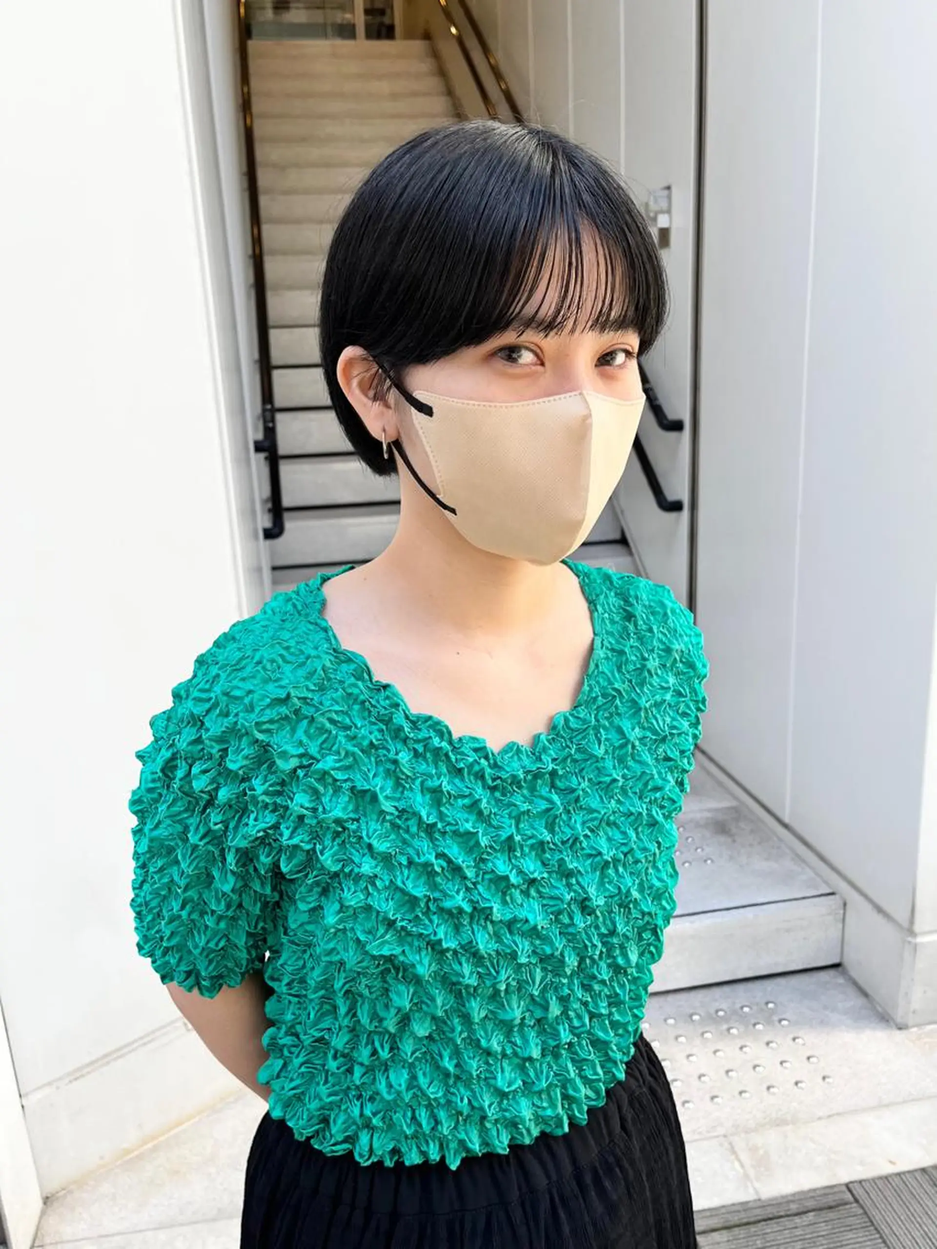 ショート ボブ ショートヘア カット ショート/パーマ/ カラー/FUKOのヘアスタイル