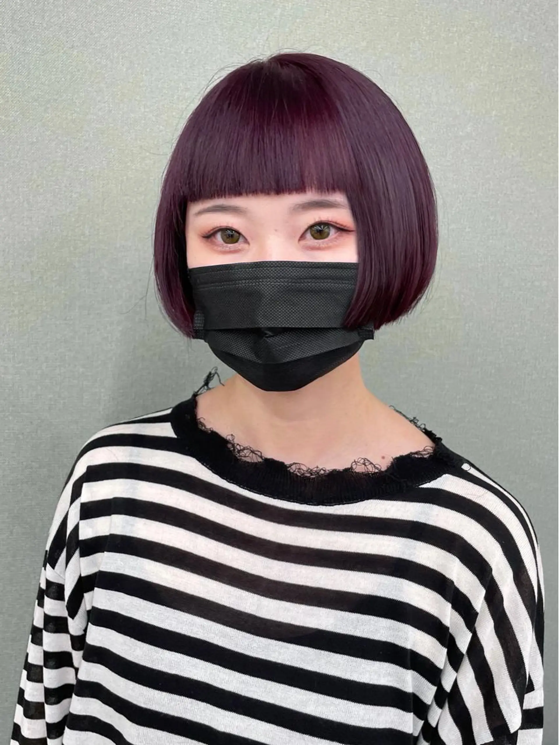 ショート カラー レッドカラー ボブ 🎀プルエクステ みまひかる🎀のヘアスタイル