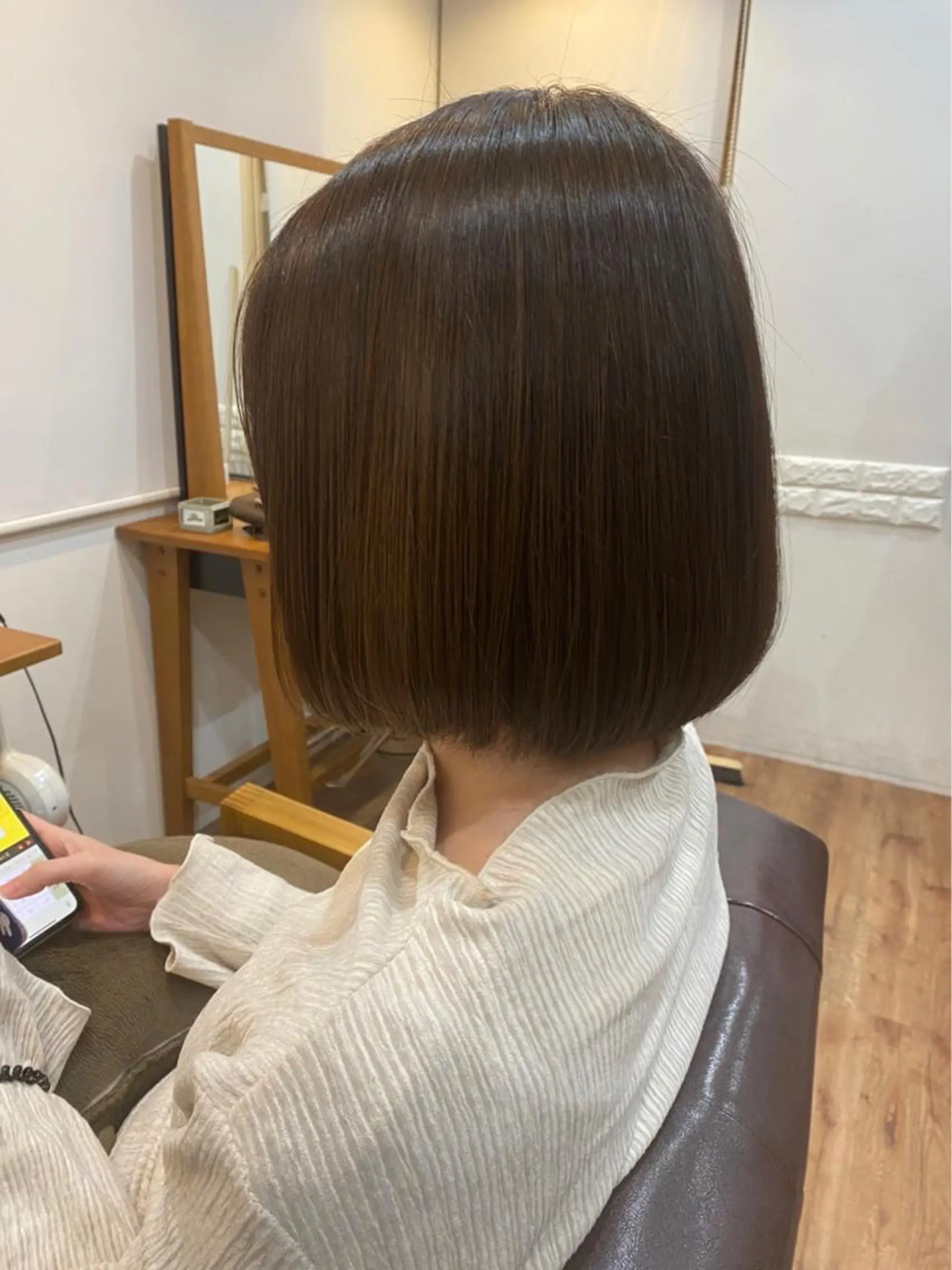 ショート 髪質改善&縮毛矯正 カット/soyaのヘアスタイル