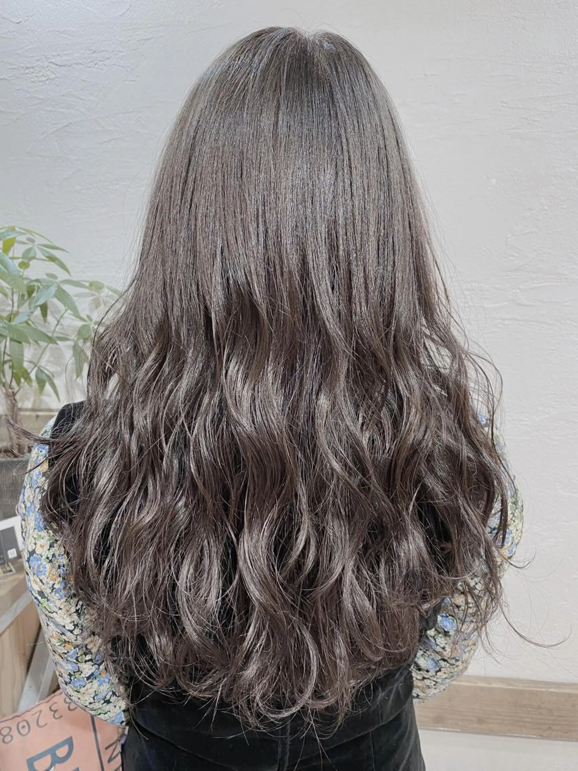 ロング カラー 新宿/韓国風レイヤー 髪質改善/渋谷直樹のヘアスタイル