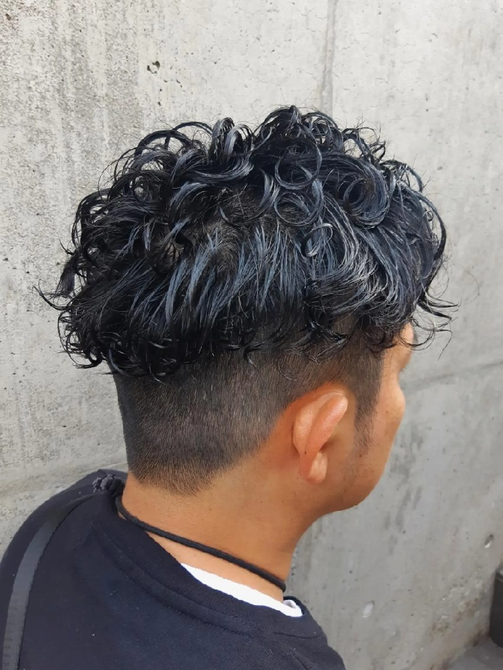 パーマ 石母田 敦志のヘアスタイル