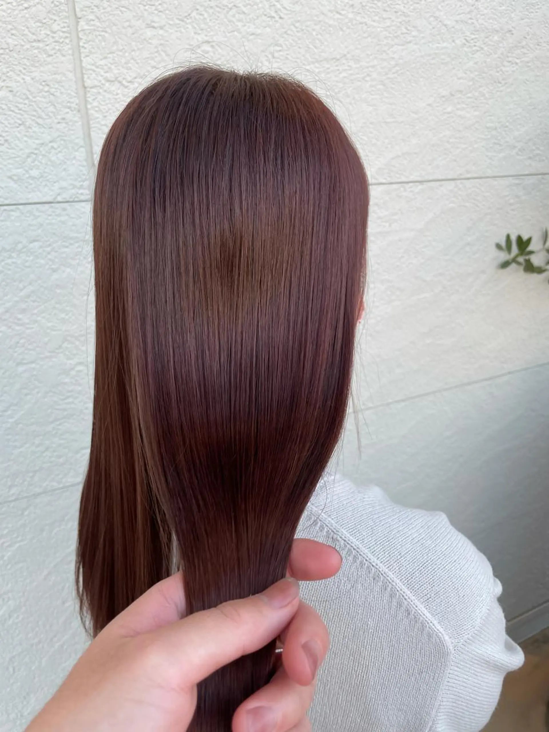 ロング カラー ベージュカラー ラベンダーカラー ラベンダーベージュ カット ヘアカラー 鵜飼 真伍のヘアスタイル