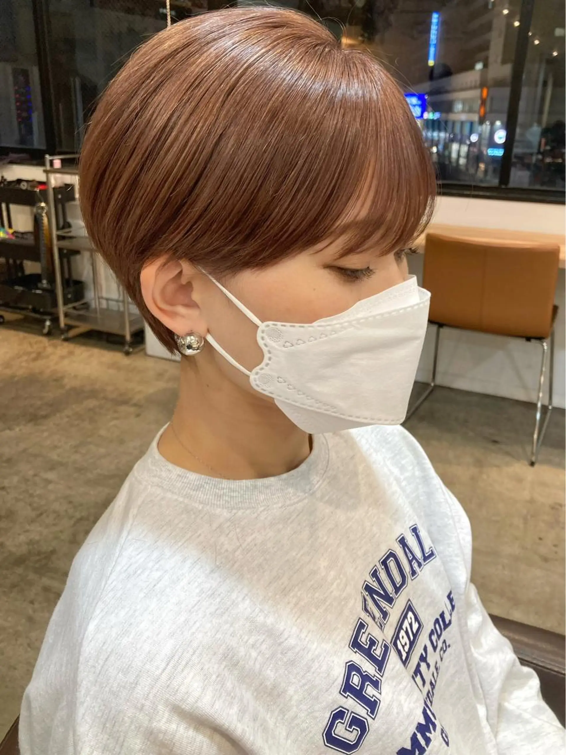 ショート ショートヘア カット ヘアカラー カラーリスト菅野 竜矢🌈のヘアスタイル