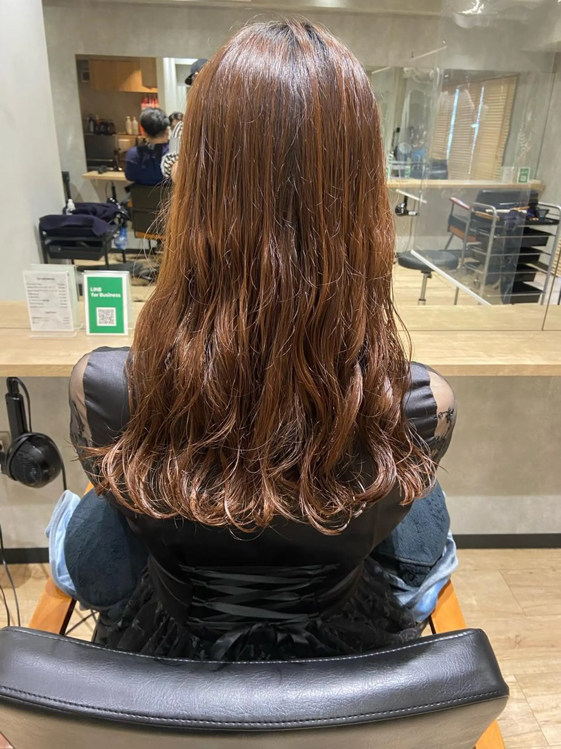 ロング パーマ デジタルパーマ 🪽似合わせカラー RENA.🪽🩶のヘアスタイル