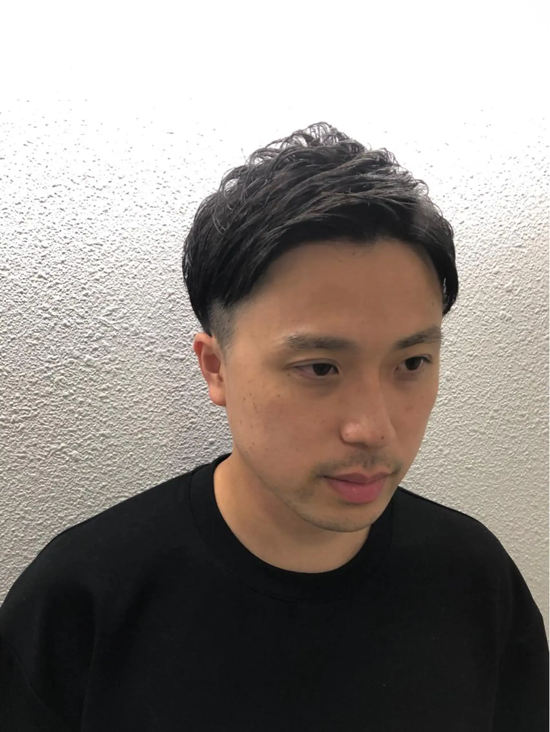 ショート パーマ メンズ 正野 菜津美のヘアスタイル