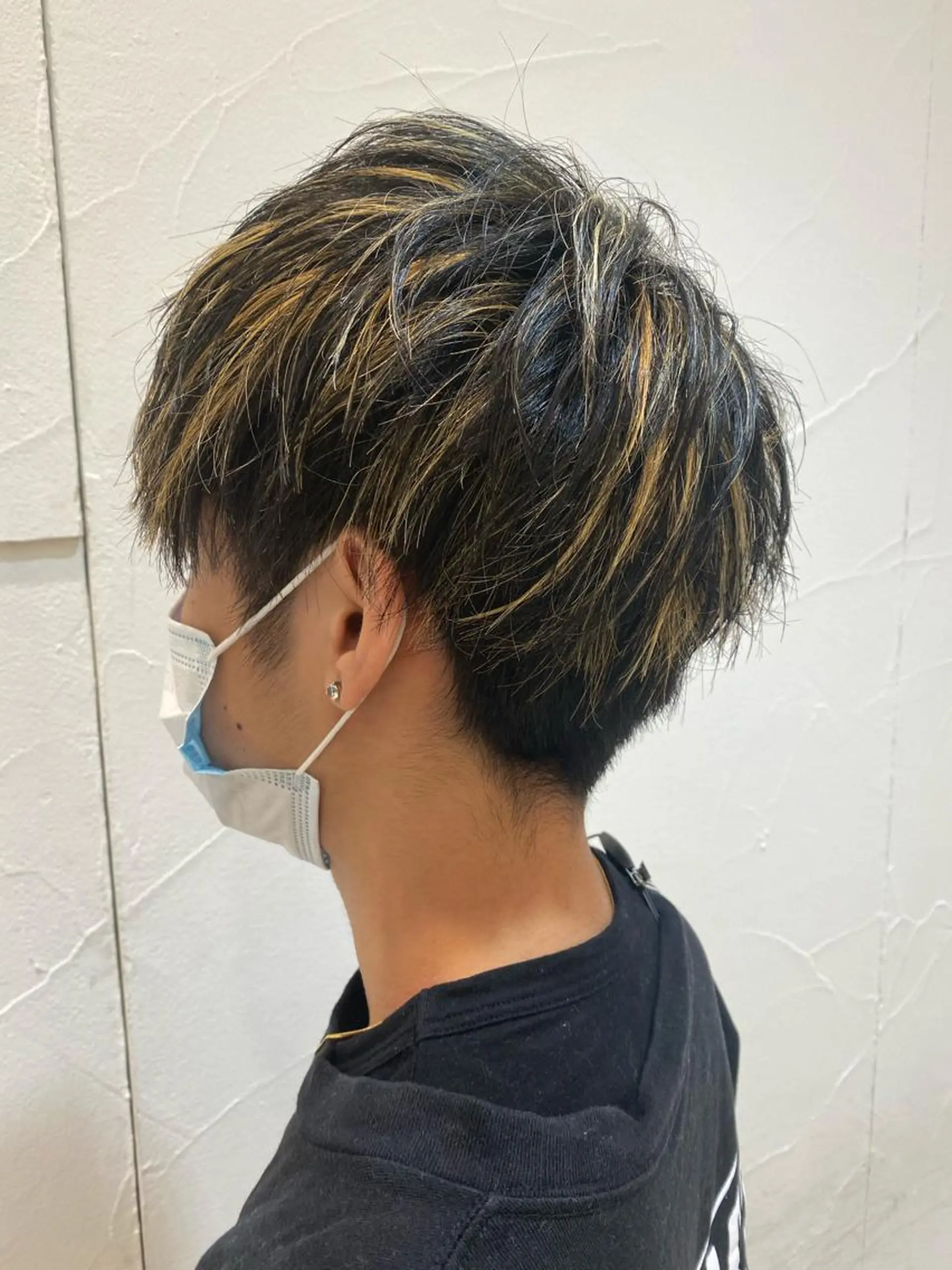 ショート カラー メンズ メンズ特化型美容師 栗山勇人のヘアスタイル