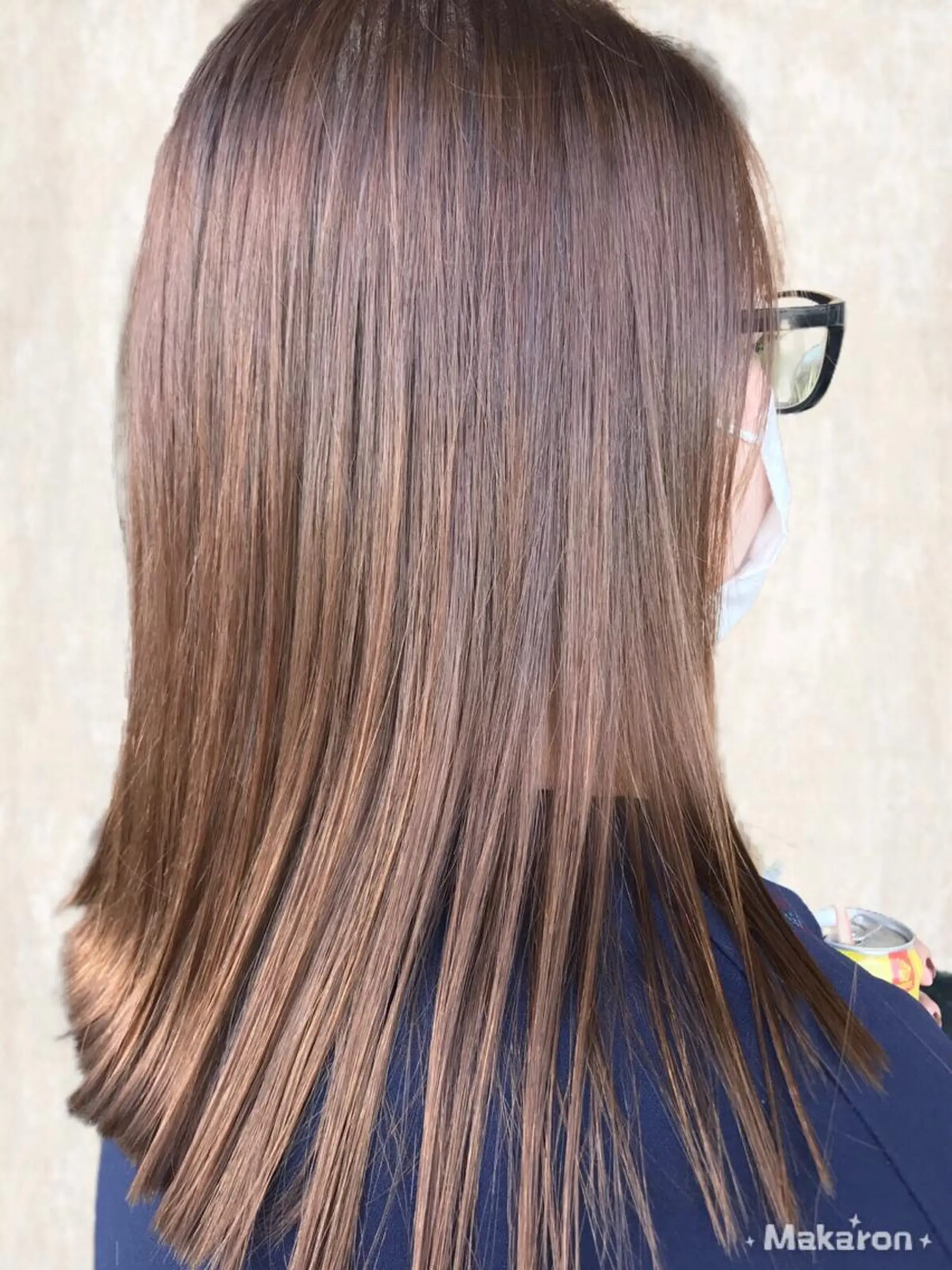 ロング 縮毛矯正 トリートメント hair works raptureのヘアスタイル